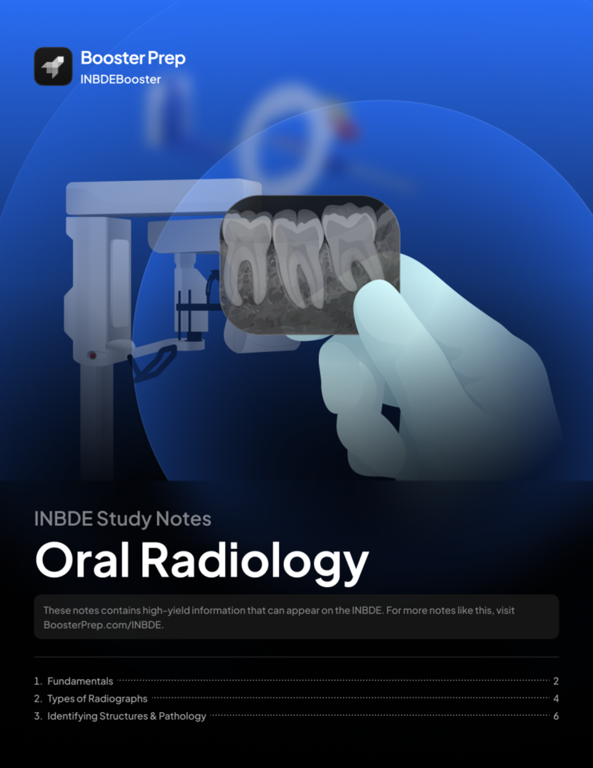 INBDE 2026 Study Notes: Oral Radiology Fundamentals & Errors - Studocu