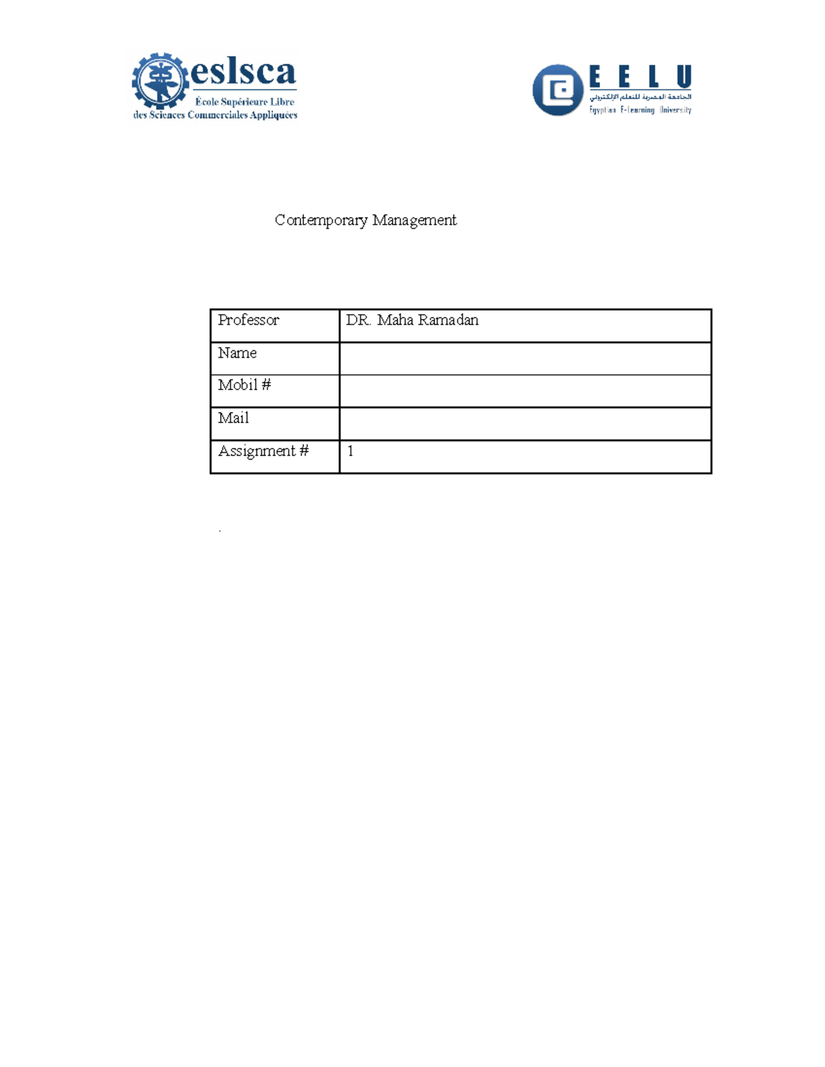 Accounting for Managers - Assignment #1 Overview and Analysis - Studocu