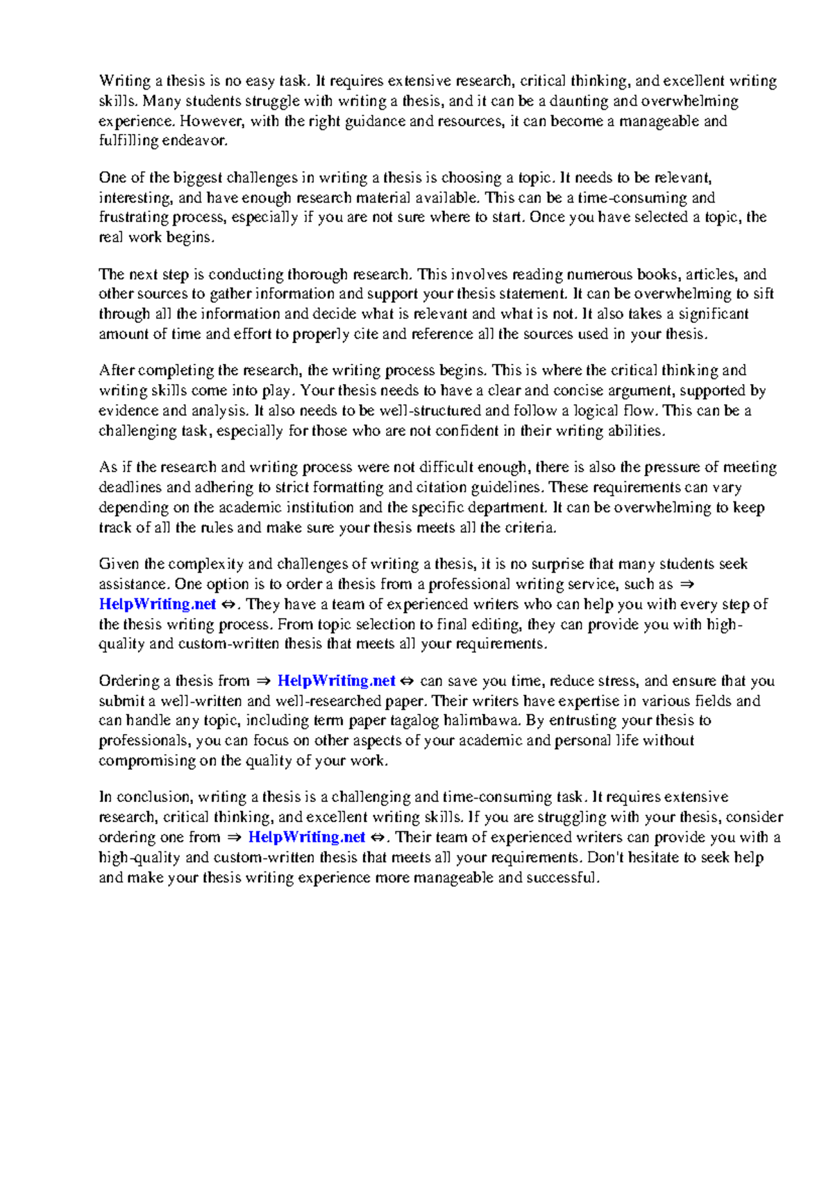 Term paper tagalog halimbawaa - Writing a thesis is no easy task. It ...
