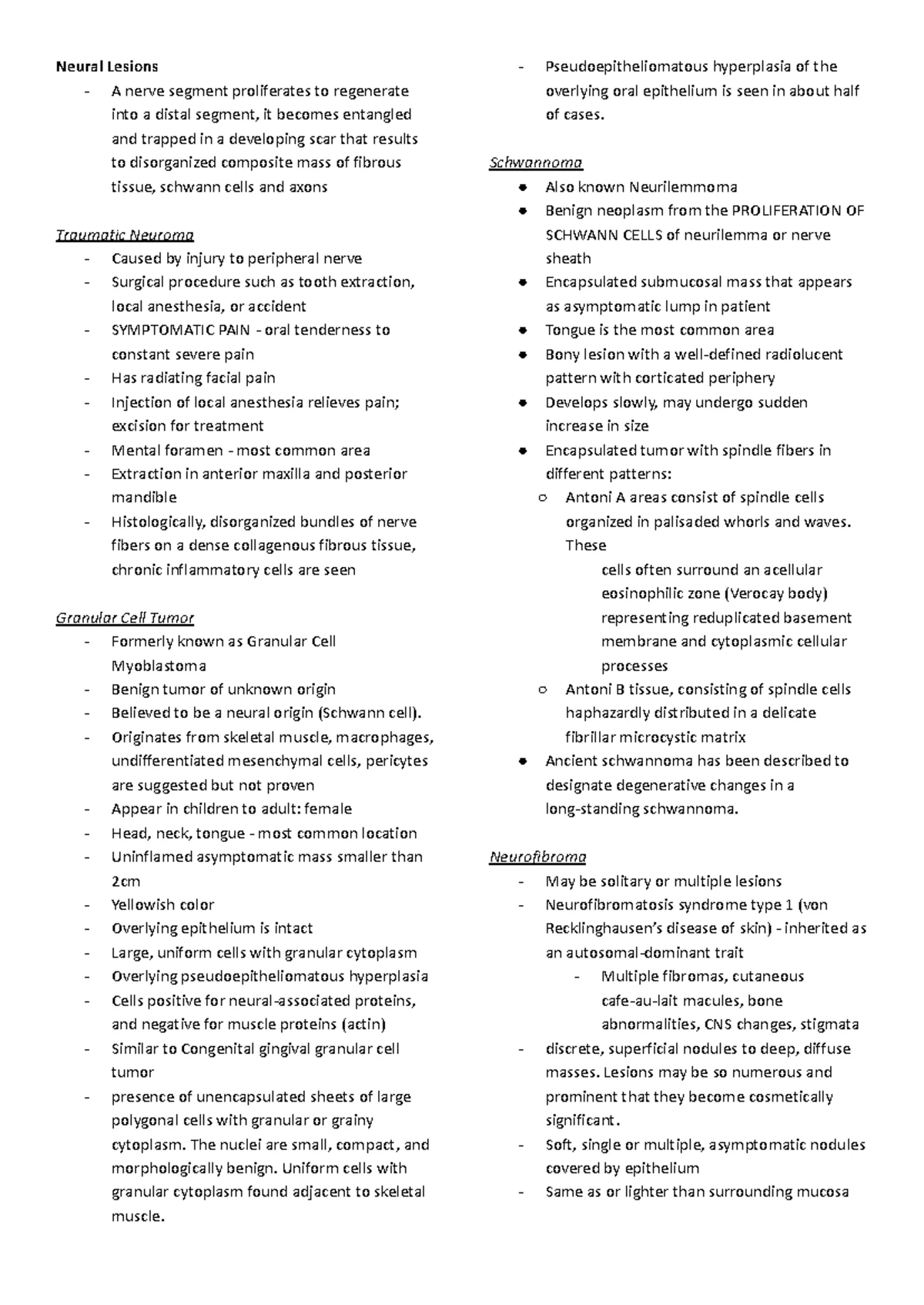 Opath Lab Assignment: Enamel & Dentin Defects Summary - Studocu