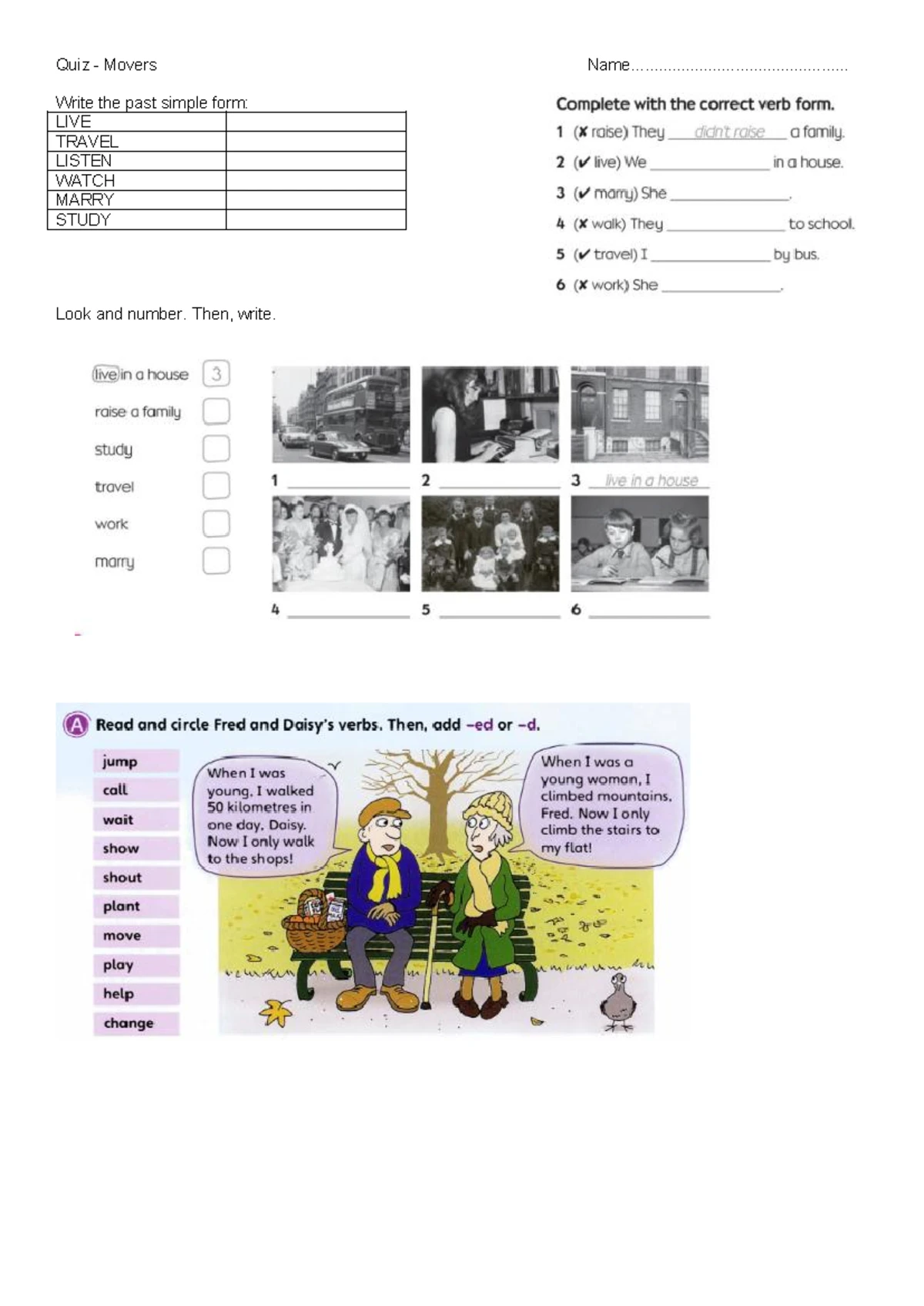 Possessive Adjectives and Pronouns Practice - ESL 101 Lesson Notes ...