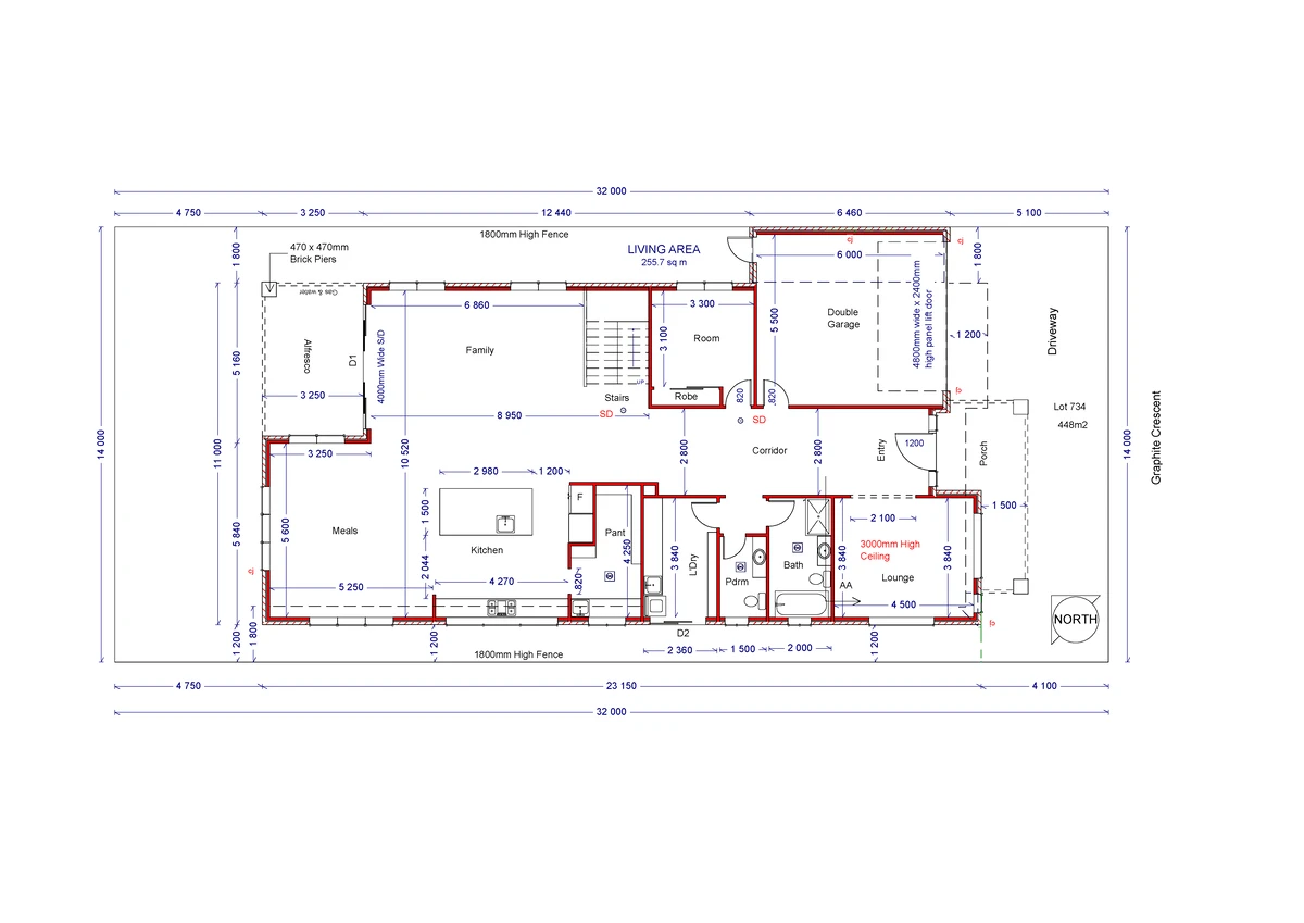 Ground Floor Plan 3 - Detailed Layout and Measurements - Studocu