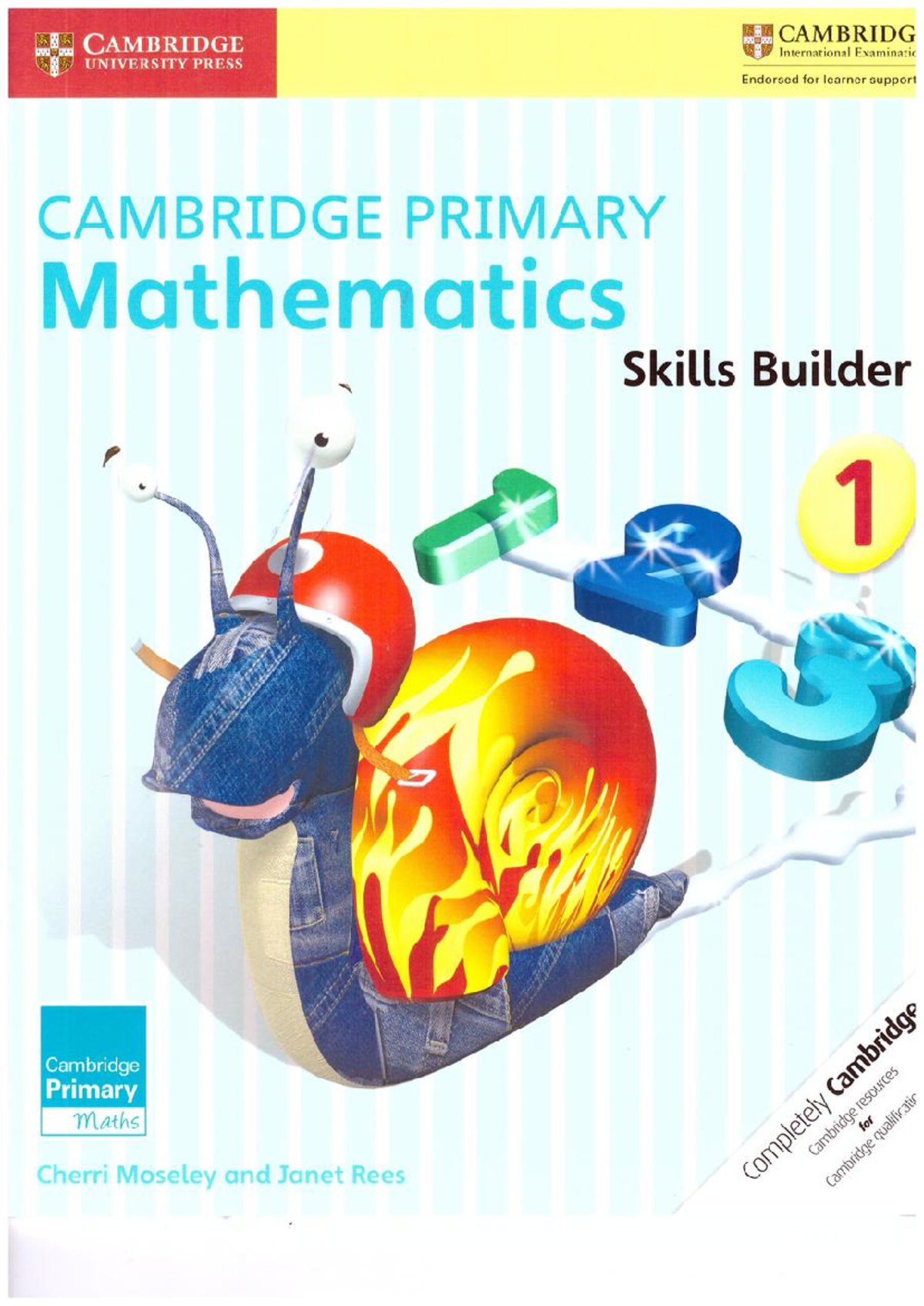 Cambridge Primary Mathematics Skills Builder (WLS) - Unit 1 Overview ...