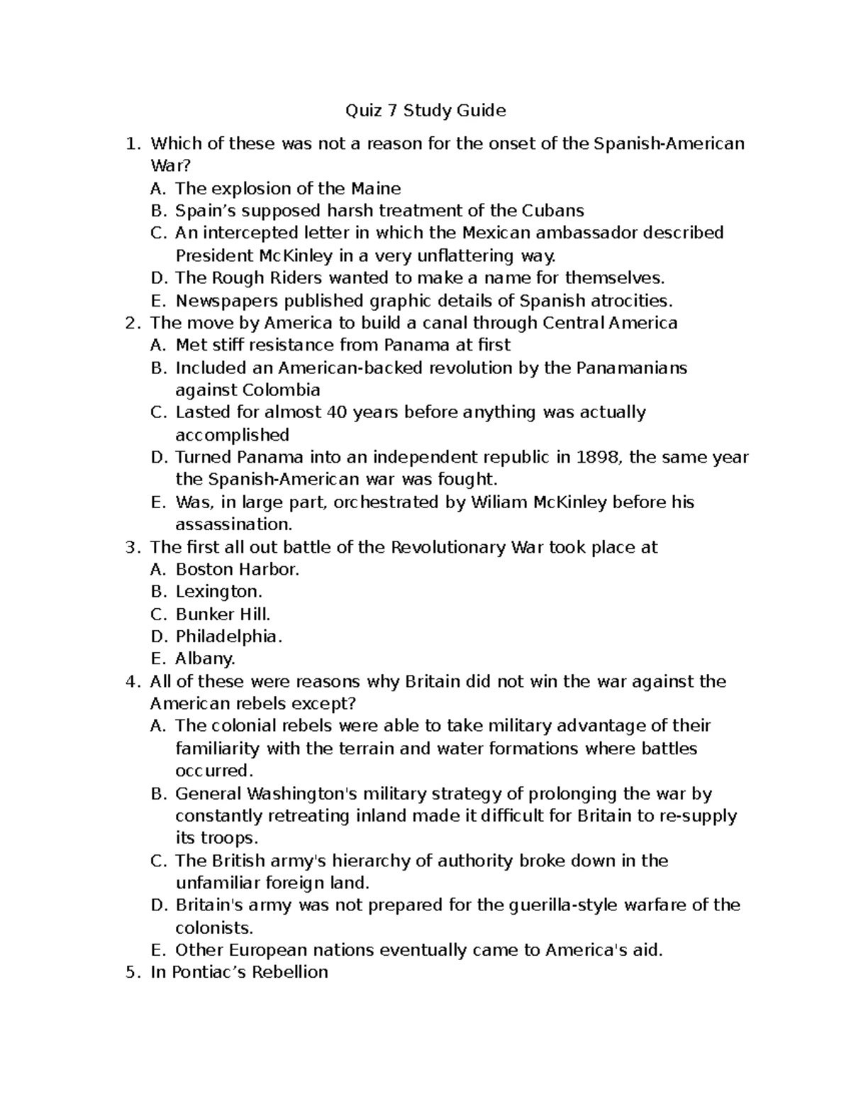 Quiz 2 Study Guide GCU: Key Concepts of Social Gospel & American ...