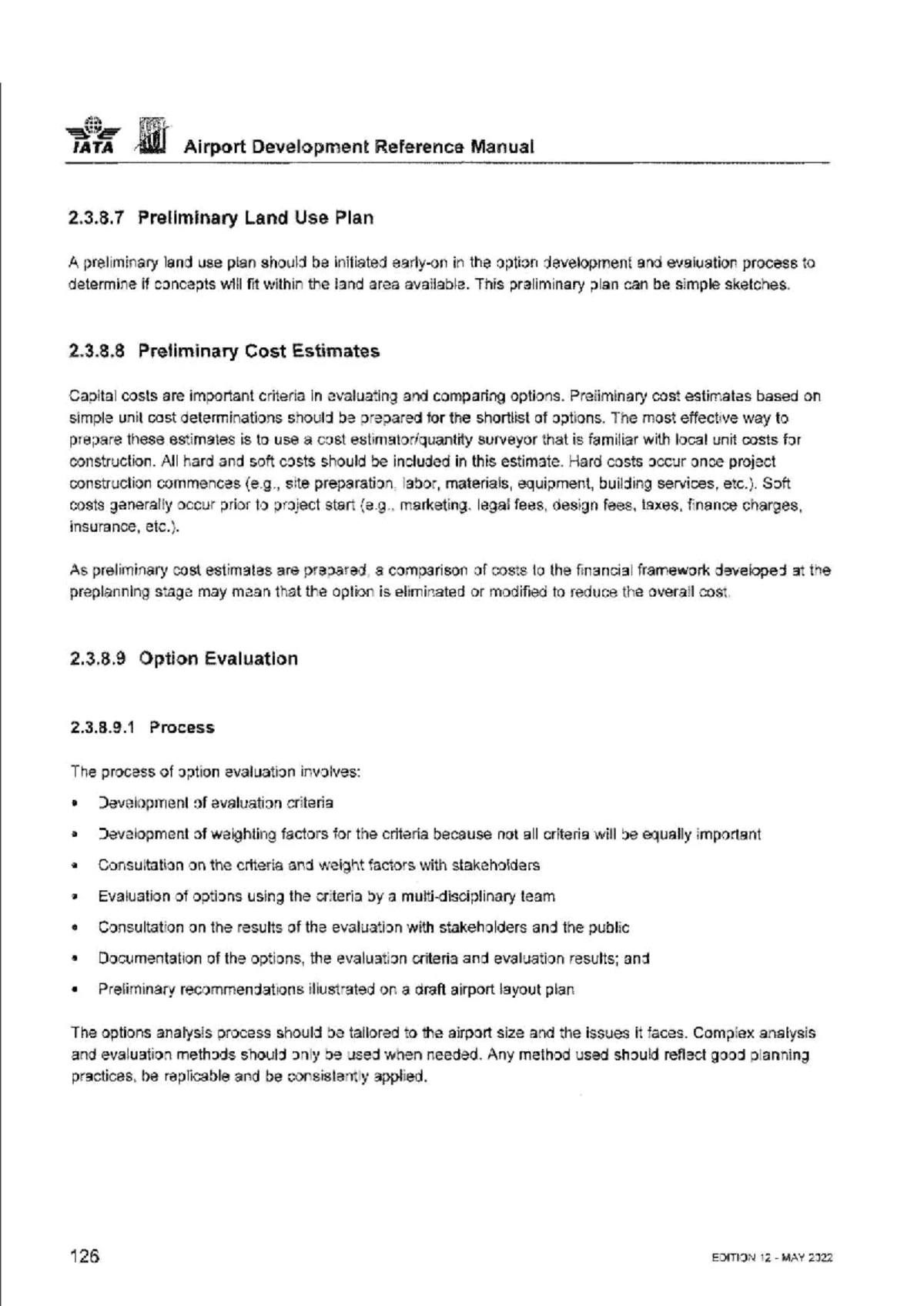 ADRM- Airport Development Reference Manual - Edition 12: Forecasting ...