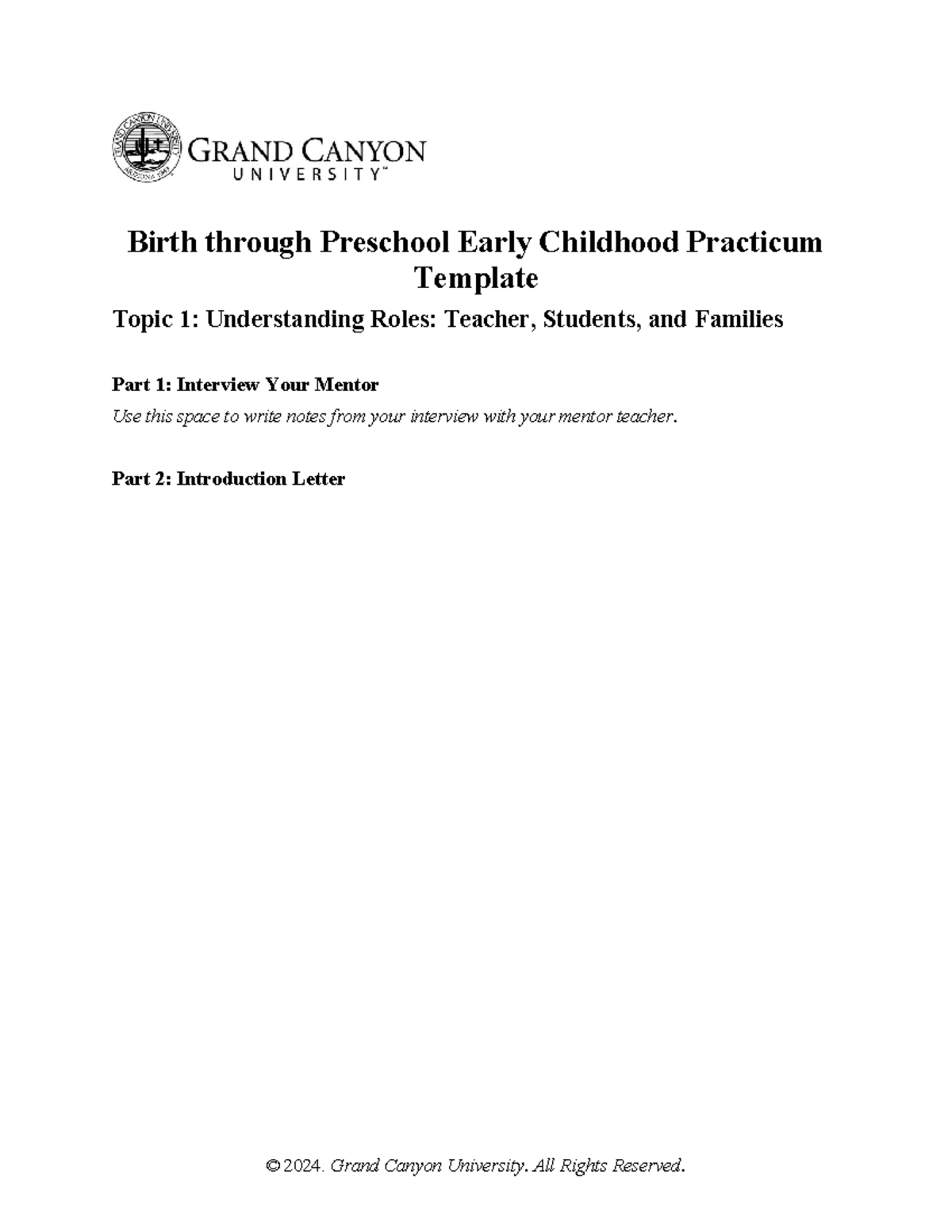 ECE-568 Birth-Preschool Practicum: Lesson Plans & Reflections - Studocu