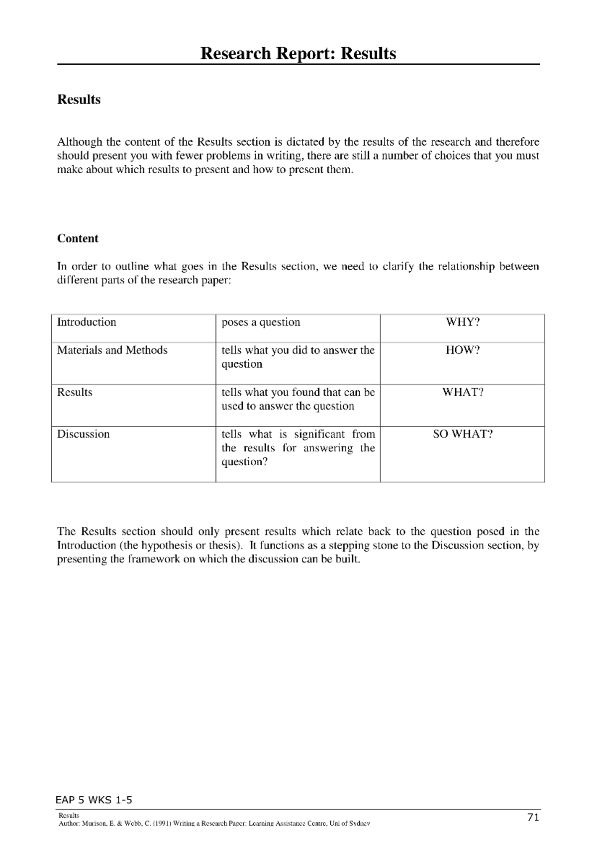 Final Research Report Results Analysis - Studocu