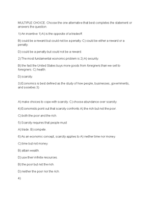 Midterm examination 1 intermediate microeconomics - MIDTERM EXAMINATION ...