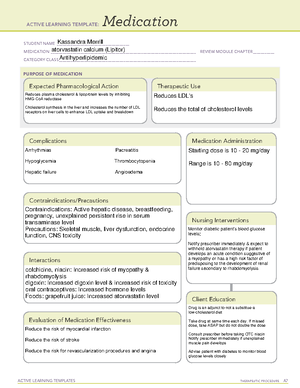 NPH insulin - Medication template - ACTIVE LEARNING TEMPLATES ...