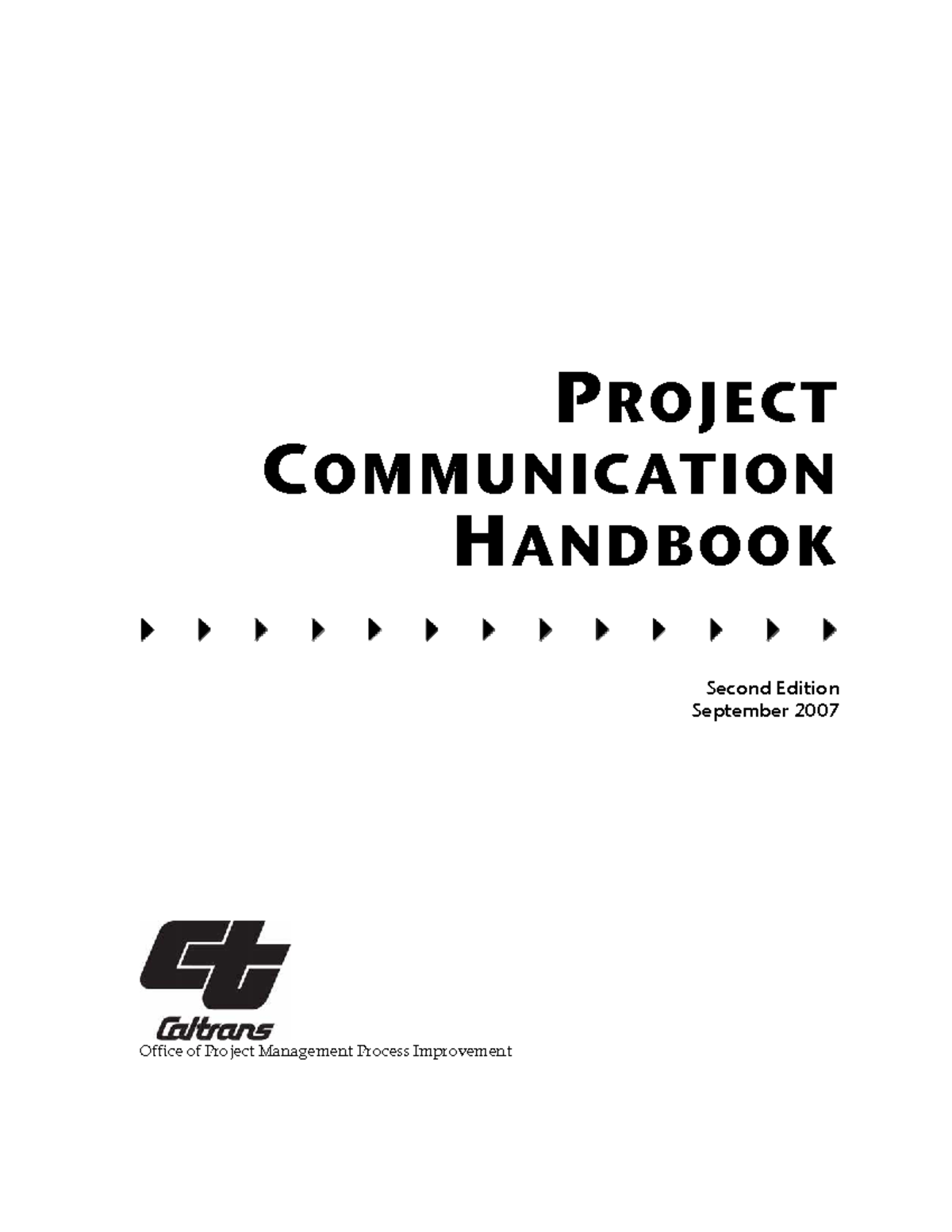F0009367 Project Communication Handbook, 2nd Ed. (Sept 2007) - Studocu