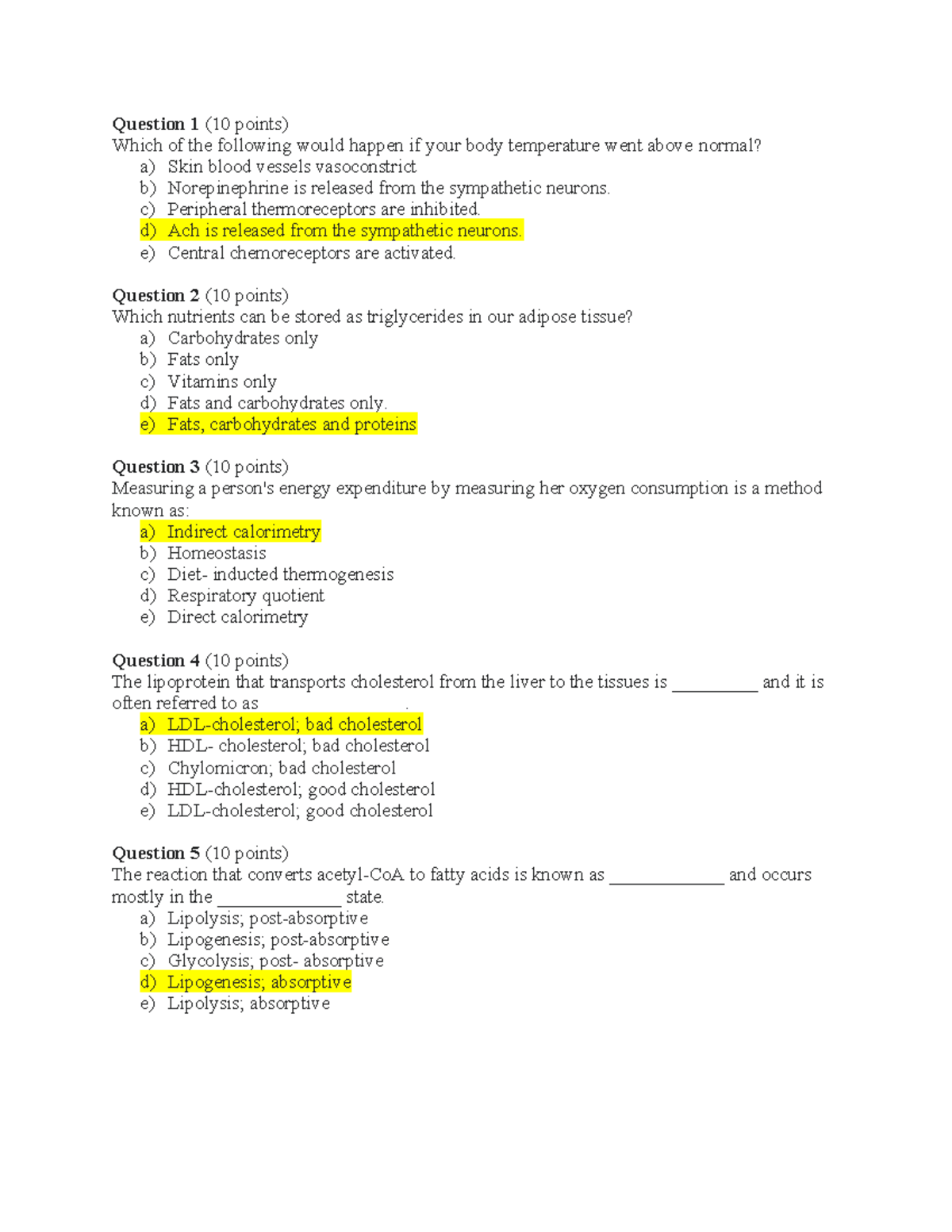 YCF - Final Exam Review Guide: Key Questions & Answers - Studocu