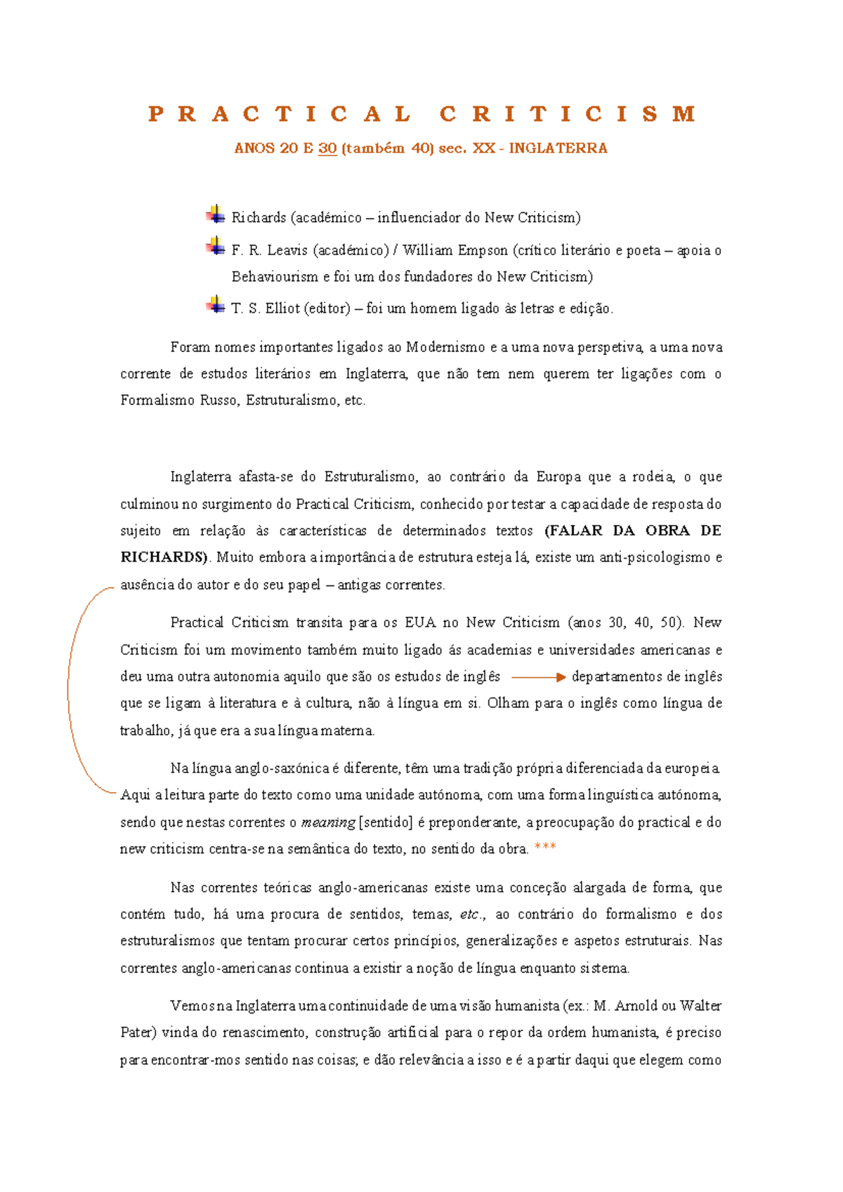 3 Practical Criticism - wqoçlacxl - P R A C T I C A L C R I T I C I S M ...