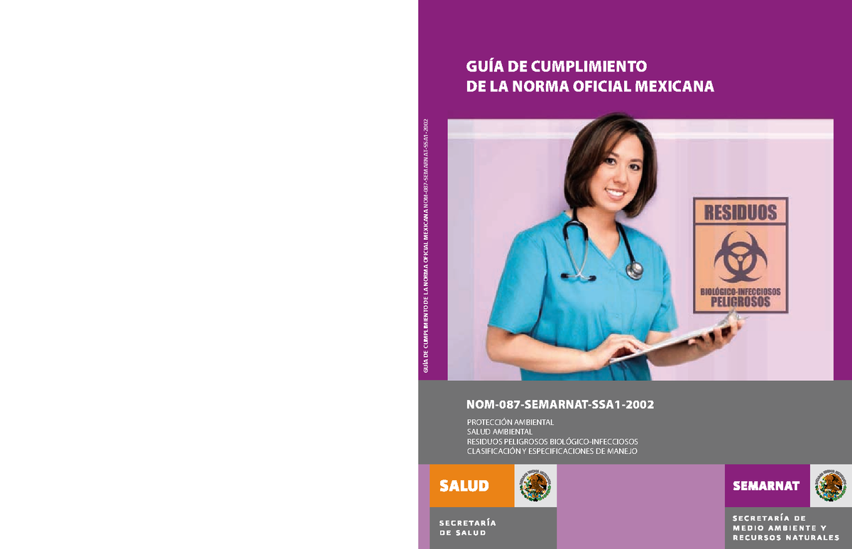 GUIA Semarnat Manejo RPBI - GUÍA DE CUMPLIMIENTO DE LA NORMA OFICIAL ...