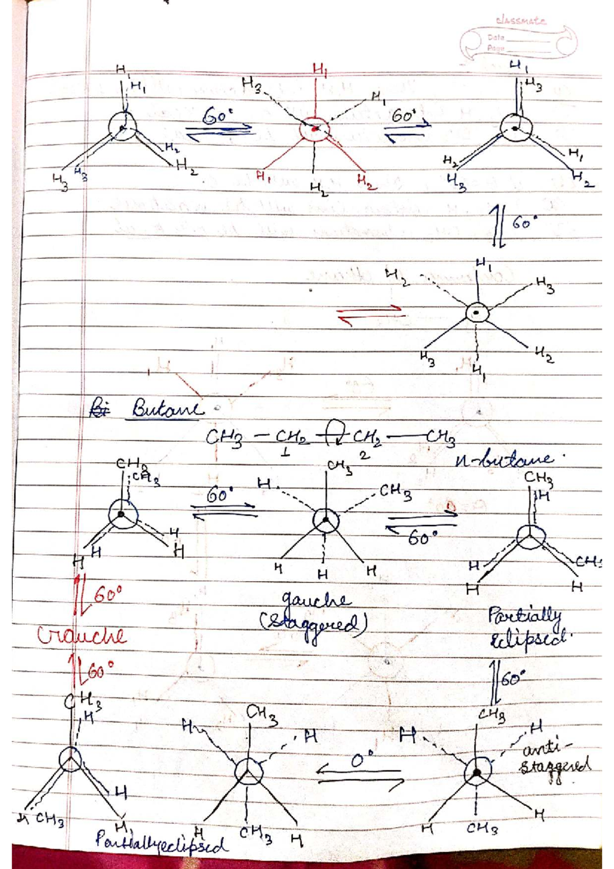 Chemistry 101: Conformation and Nomenclature Notes - Studocu