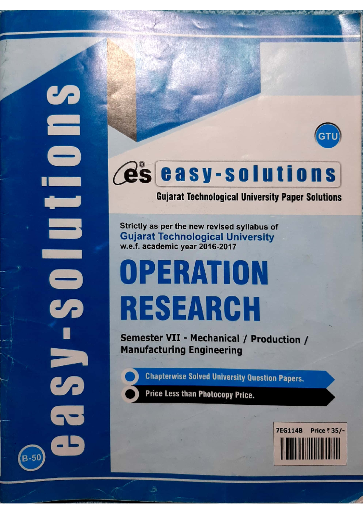 OR papersolution - Paper solution - GTU R es Gujarat Technological ...