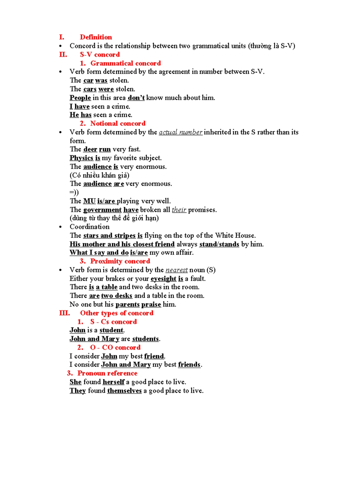 Clause Patterns - Các Thành Phần Cấu Tạo Một Mệnh Đề (Syntactics) - Studocu