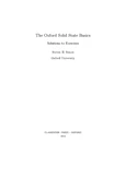 Solution Manual for Exercises in "The Oxford Solid State Basics" (2015)