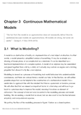 APPM1026 - Wits University - Mathematical Modelling and Methods - Studocu