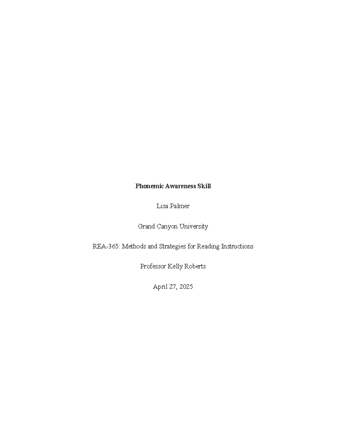 Phonemic Awareness Skills: Methods & Strategies for Literacy (EDU 101 ...