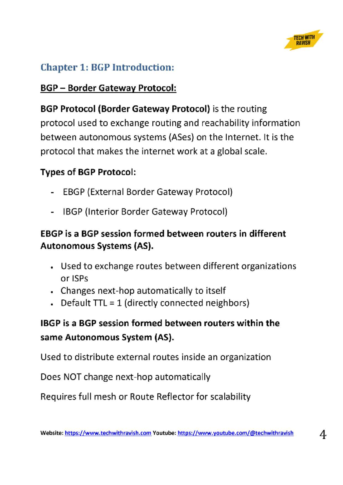 BGP 101: Introduction to Border Gateway Protocol (CSE 101) - Studocu