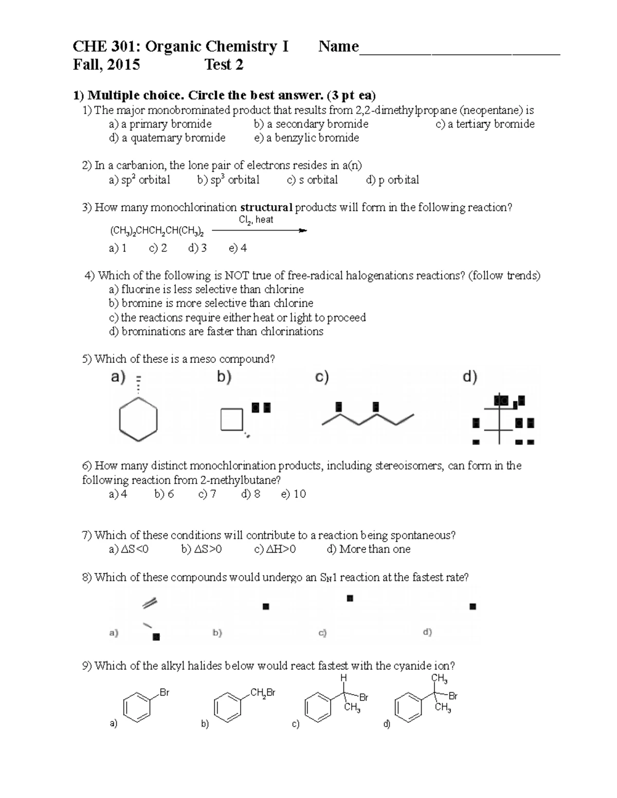 Acid Catalyzed Hydration Notes for Organic Chemistry (CHEM 101) - Studocu