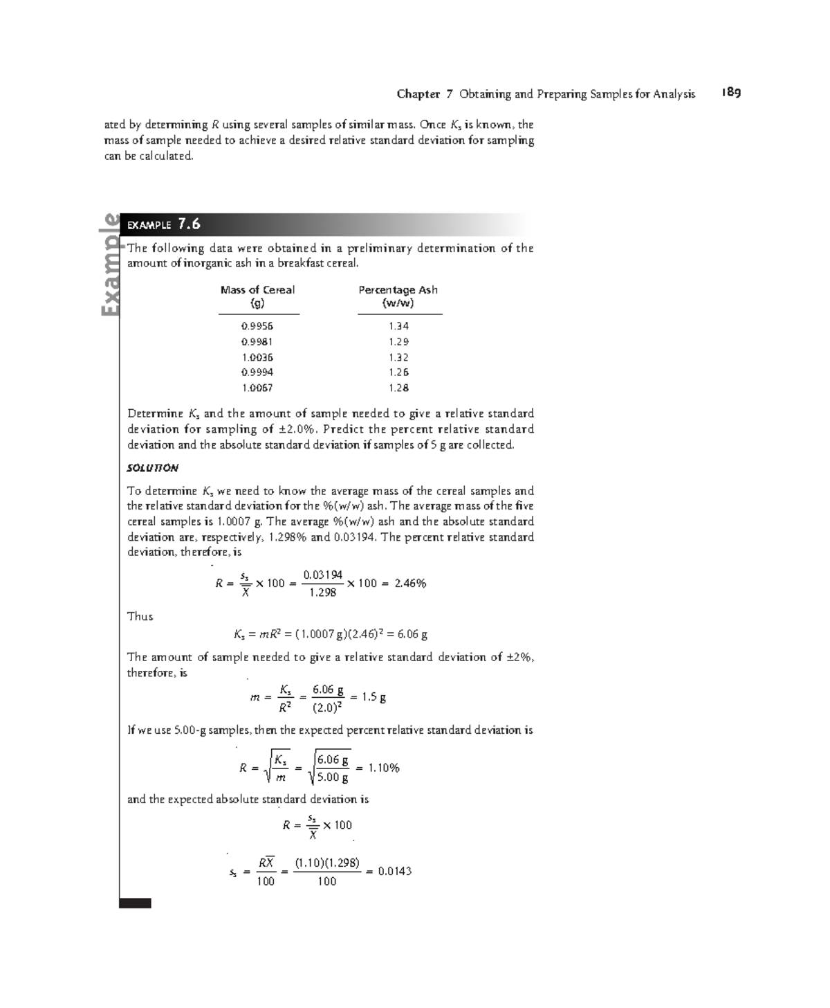 Modern Analytical Chemistry-69 - Chapter 7 Obtaining and Preparing ...