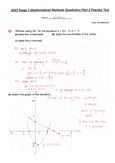 Maths Methods Stage 1 - Grade: 11 - South Australian Certificate of ...