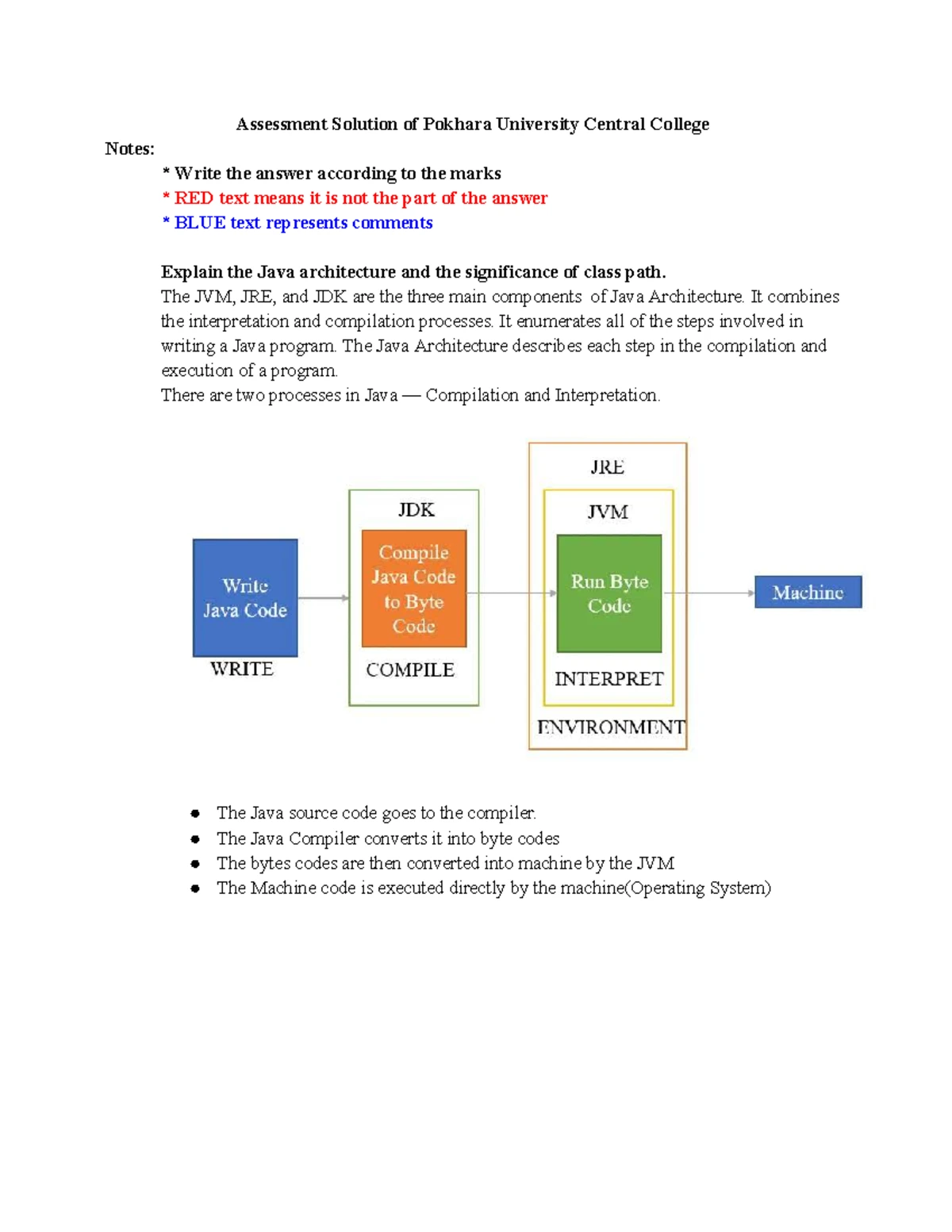 Advanced programming with Java - BE 103 Fall 2023 exam notes - Studocu
