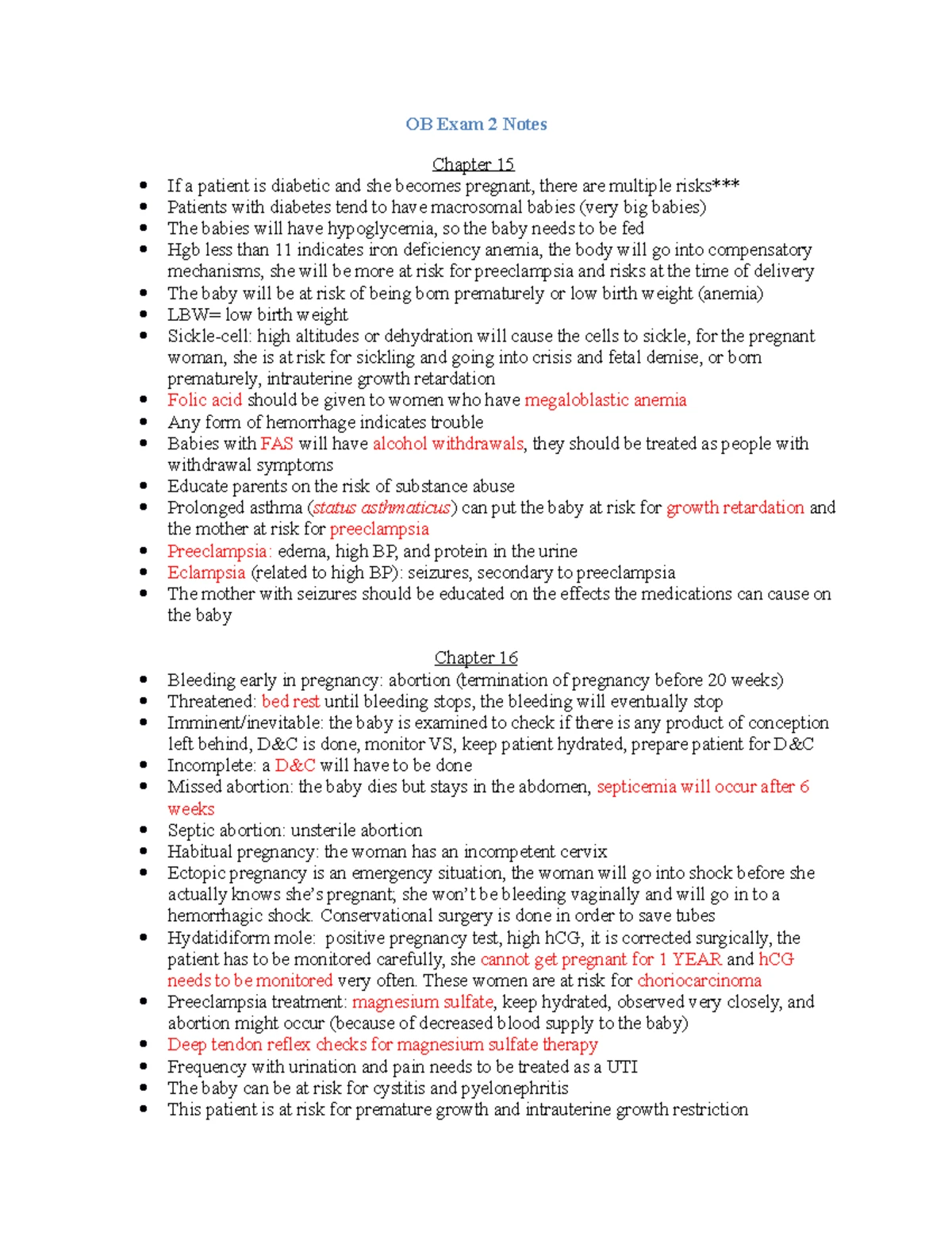 OB 101 - Exam #1 Study Guide: Key Concepts for Review - Studocu
