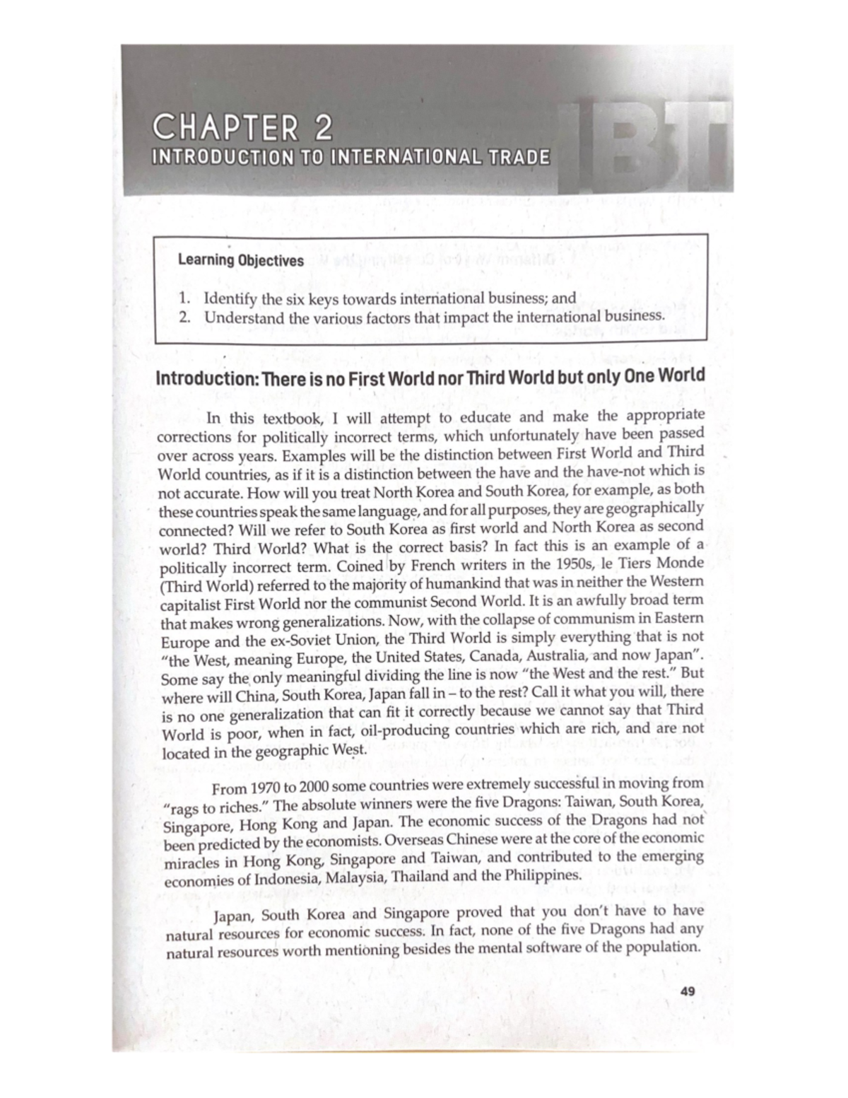 IBT CHAPTER 2: INTRODUCTION TO INTERNATIONAL TRADE BY MATT MARTIN - Studocu