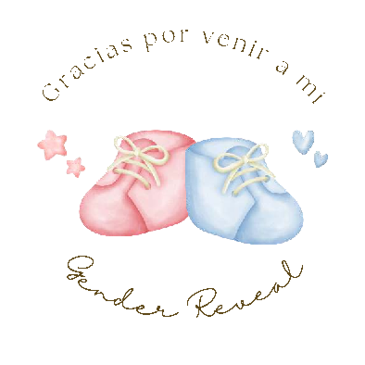 GRC 101: Sticker Circular Gender Reveal - Rosa y Azul - Studocu