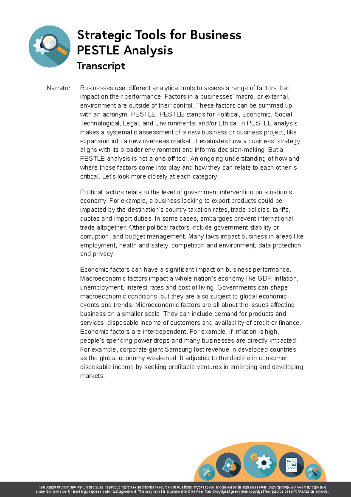 Transcript - Case study - share this resource for teaching purposes ...