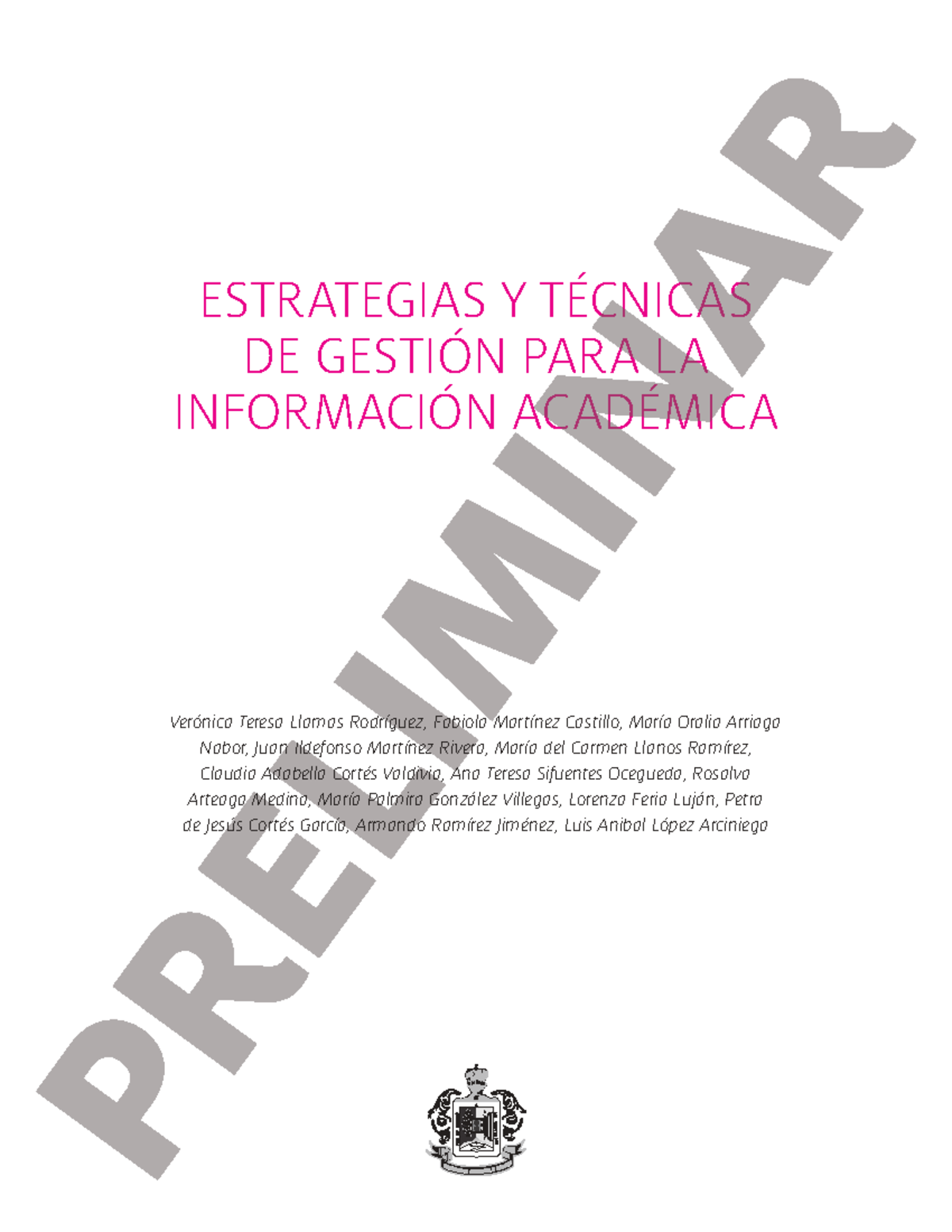 Estrategias y Técnicas de Gestión de Información Académica TCGI 2019 ...