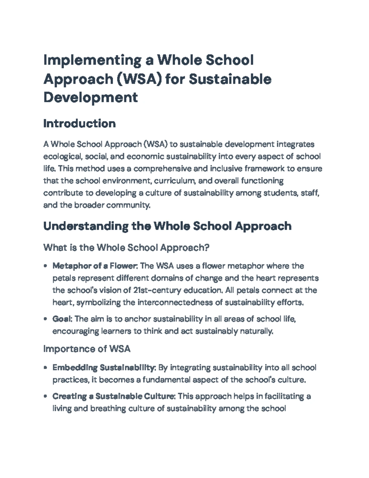 HTPR010: Whole School Approach for Sustainable Development Education ...