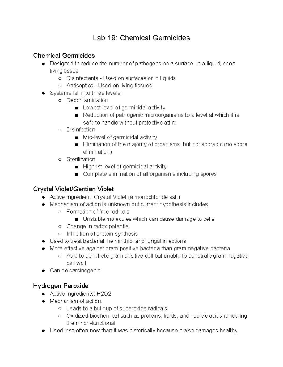 BIOL 258 Lab Worksheet: Simple and Negative Staining Procedures - Studocu