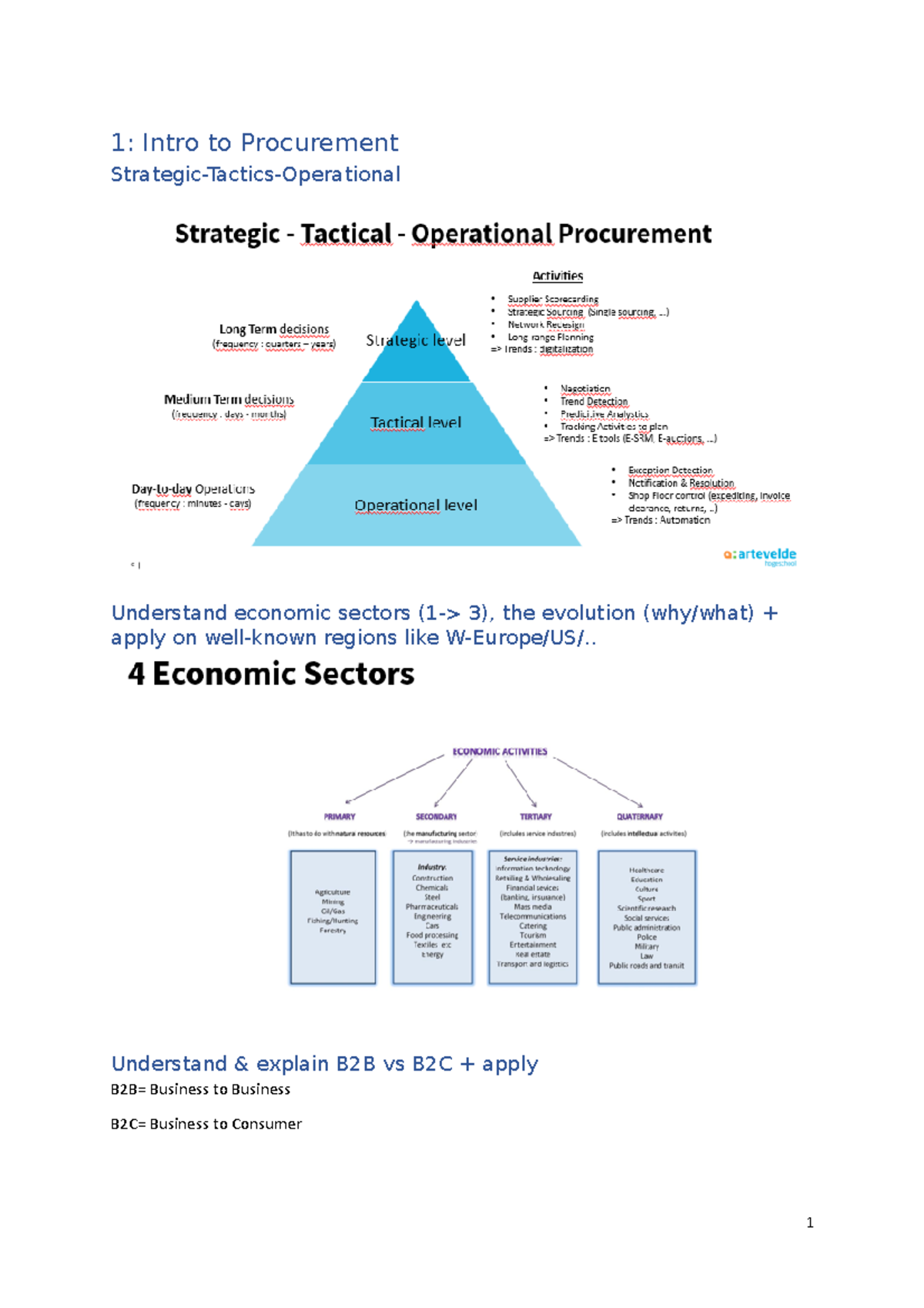 Operational Excellence Procurement SV - 1: Intro to Procurement ...