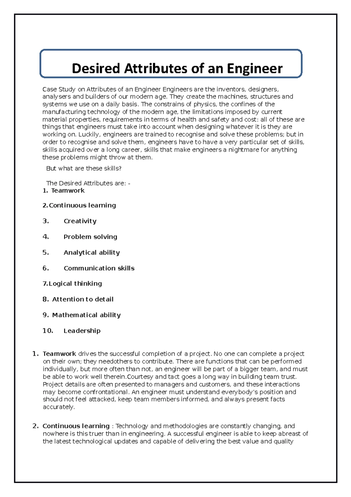 Case Study on RIASEC Theory of Career Choice Analysis - Studocu
