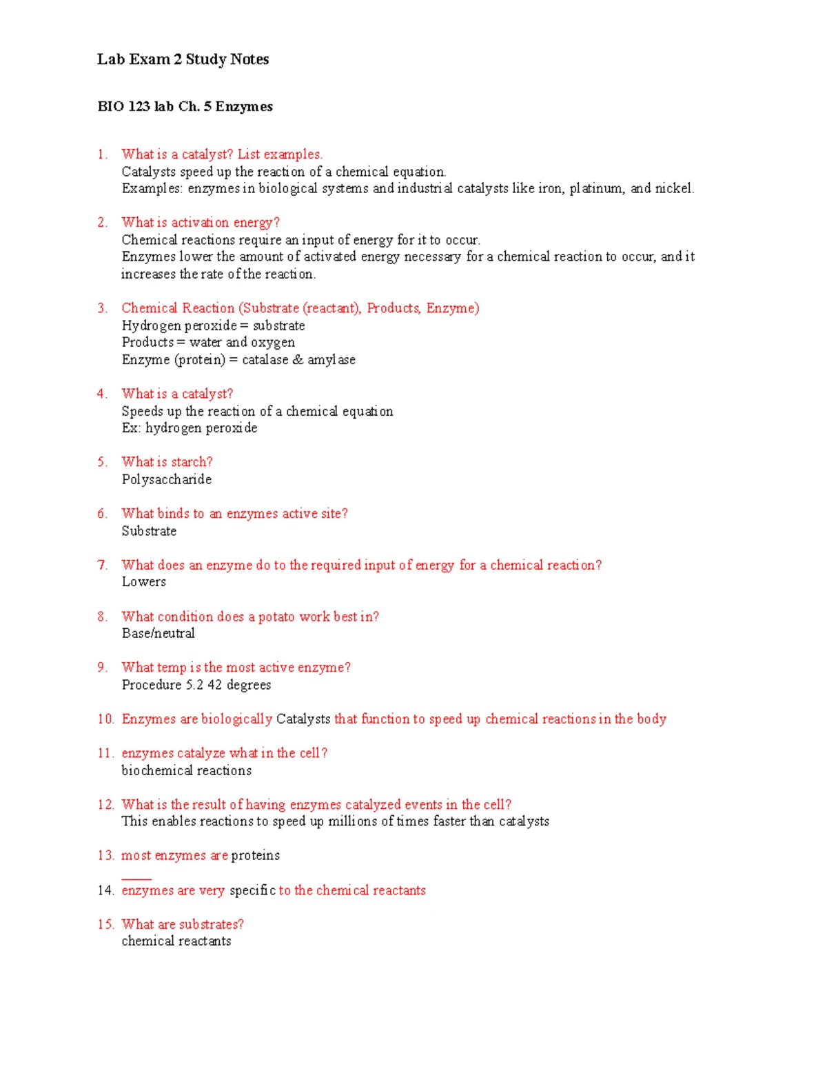 Exam 2 - Cell Biology Notes and Concepts for Review - Studocu