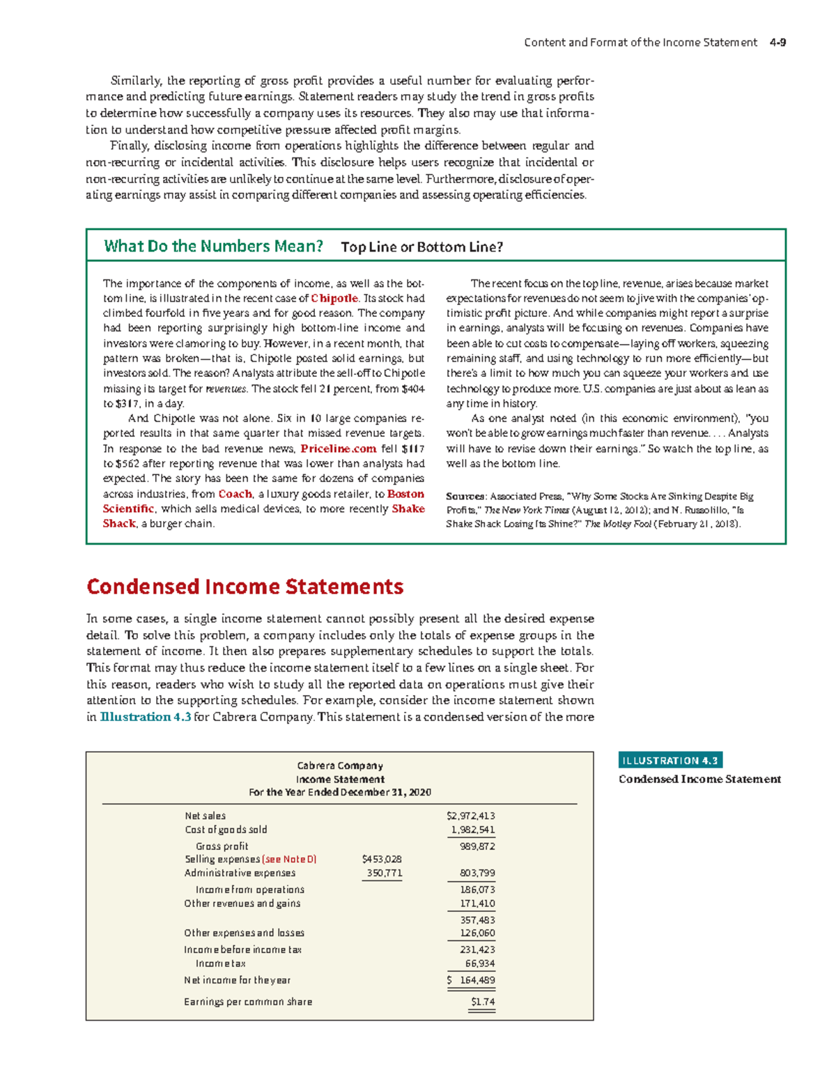 Intermediate-accounting notes-96 - Content and Format of the Income ...
