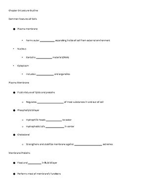 Human Anatomy & Physiology Review Notes (Course Code: ANPH 101 ...