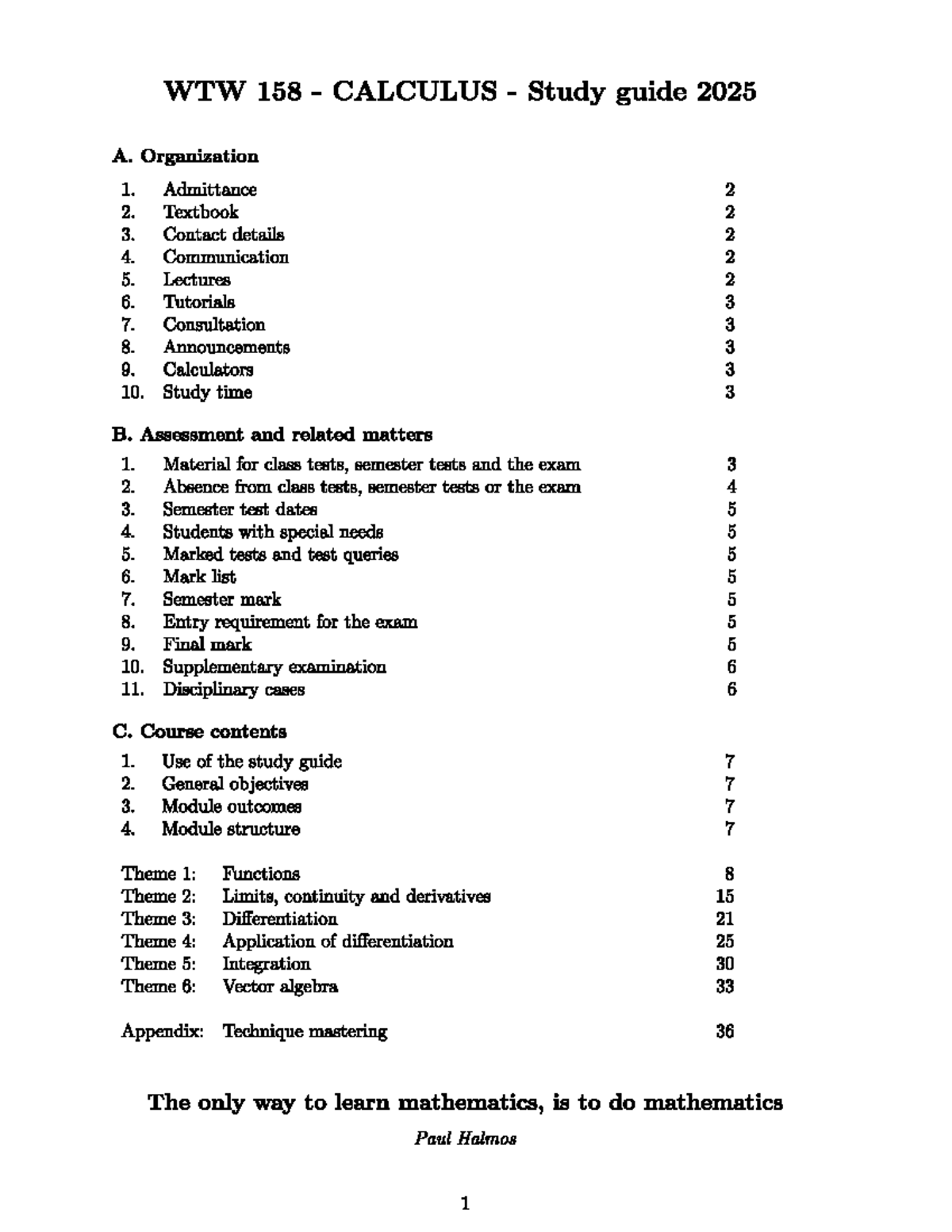 WTW 158 Calculus Study Guide: Key Concepts and Assessments 2025 - Studocu