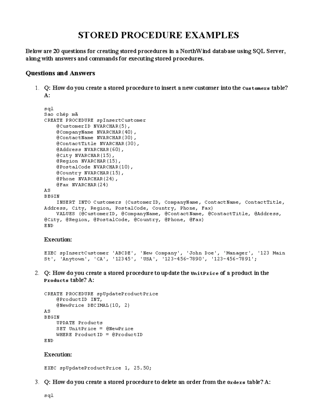 Lab4 SQL - LAB4 requirement - LAB 4 – ABC DATABASE Question 1: ( 1 ...