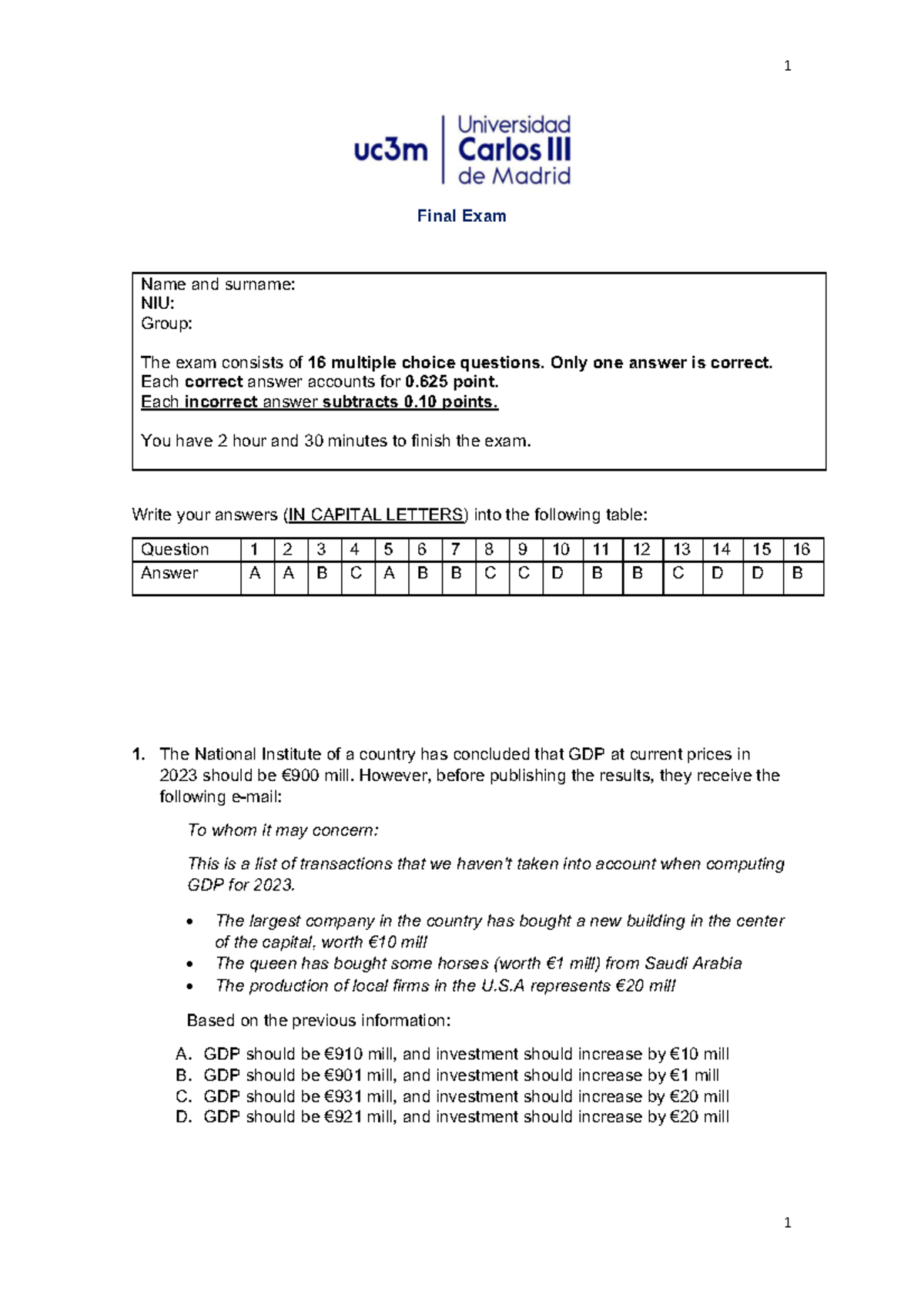 2023 Midterm Exam Review: Key Concepts and Questions Explained - Studocu
