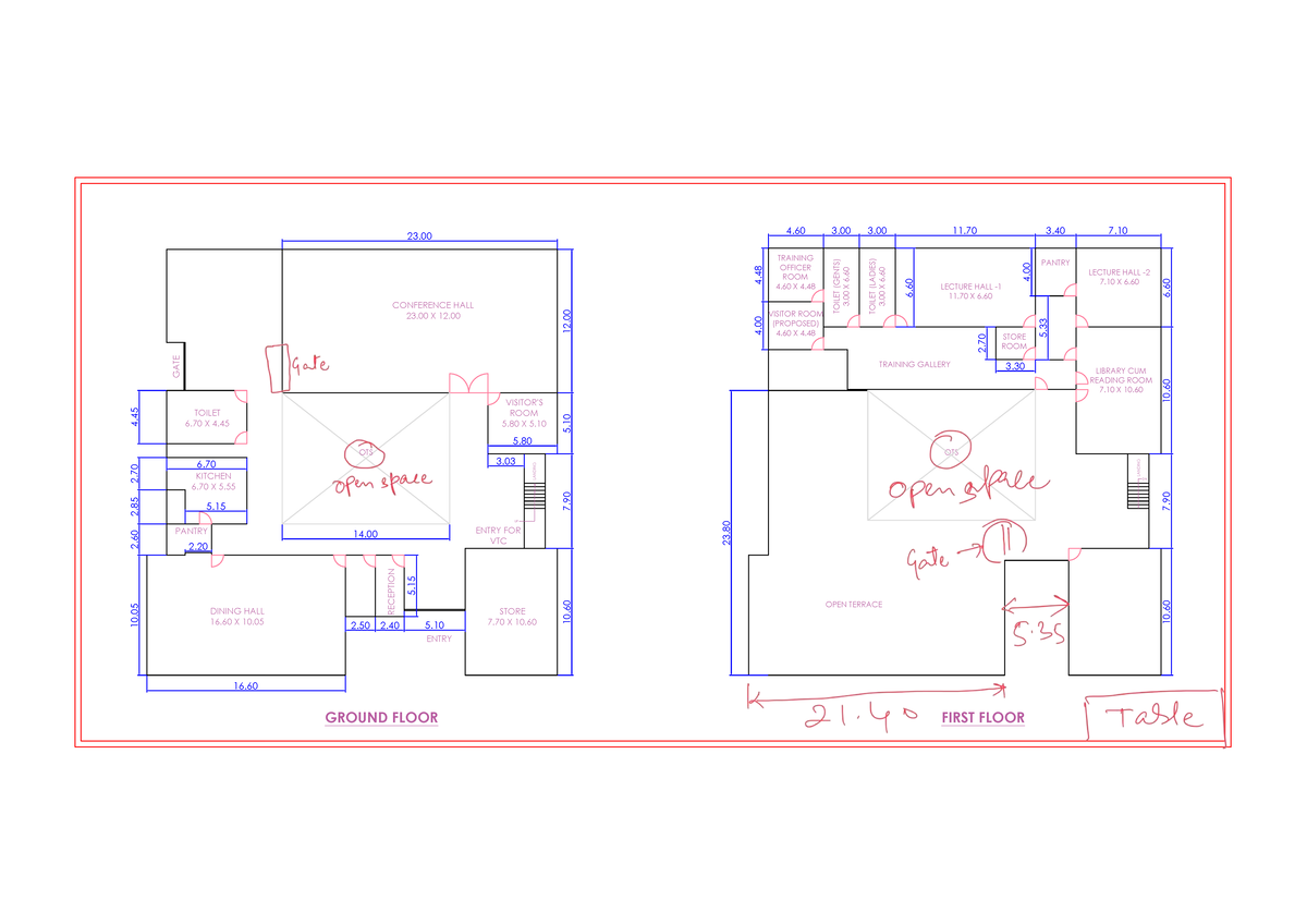 Corrections - Best Notes for Room Dimensions and Layouts - Studocu