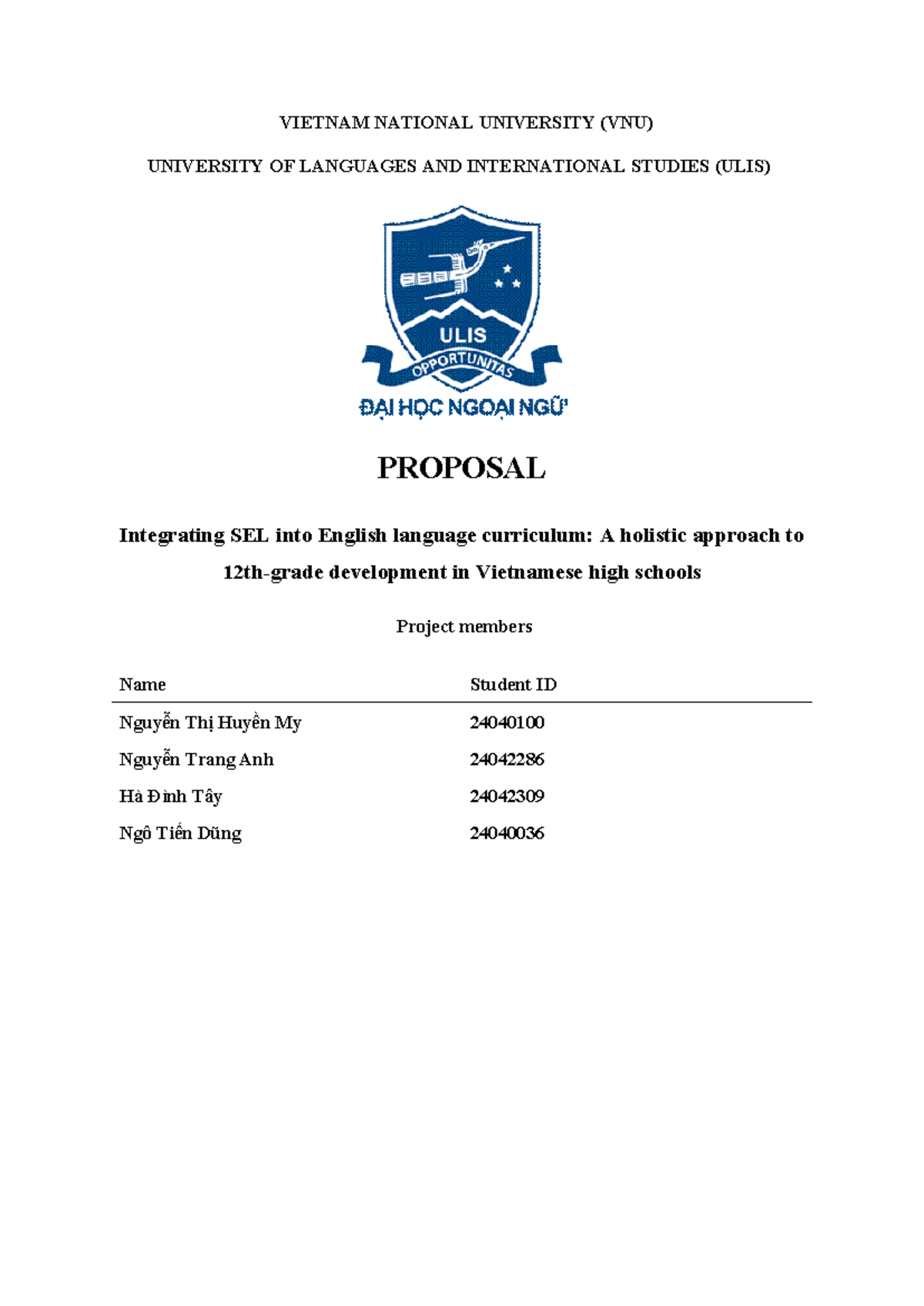 [IEP] Final Project: Integrating SEL into English Curriculum for High ...
