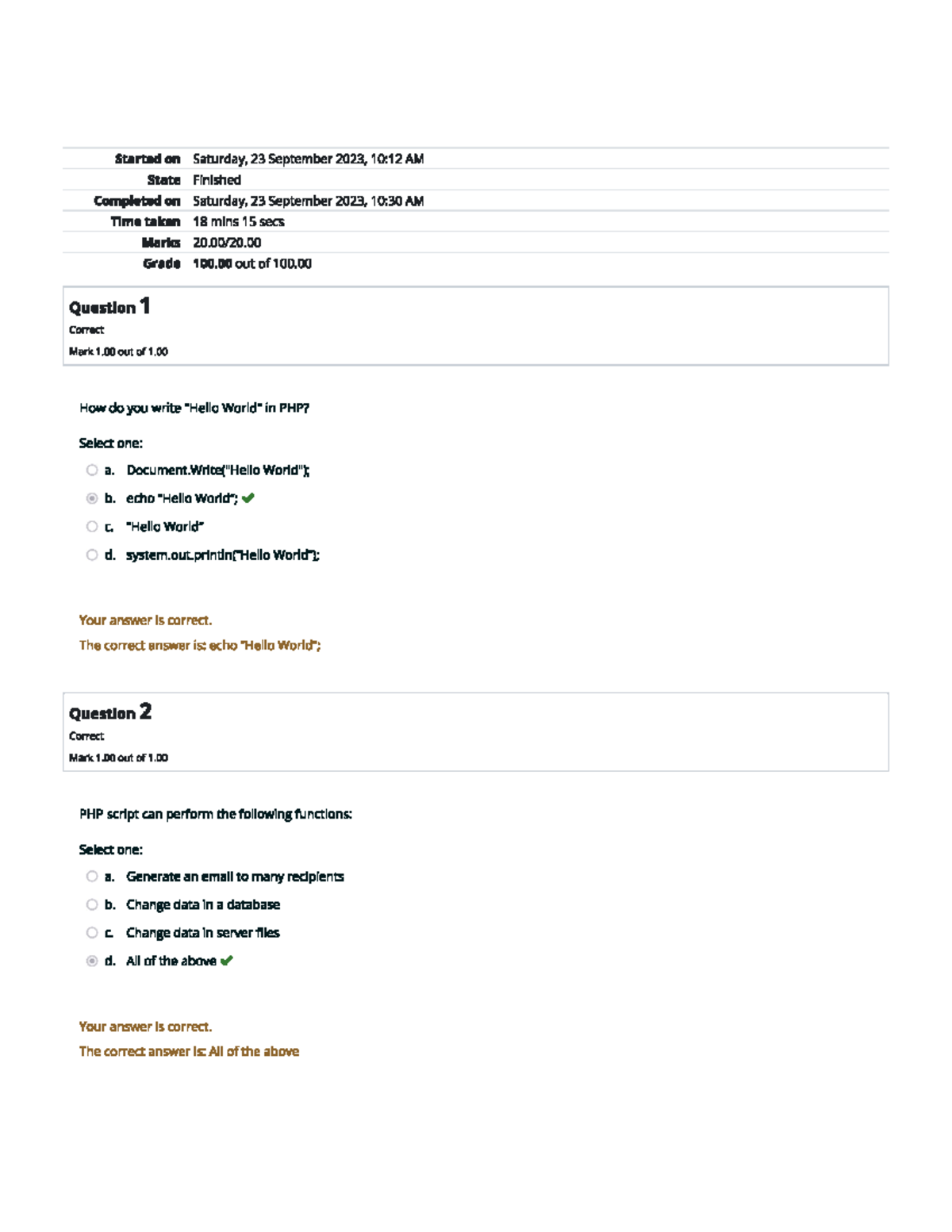 Graded Quiz Unit 3: Assessment Overview and Key Concepts - Studocu