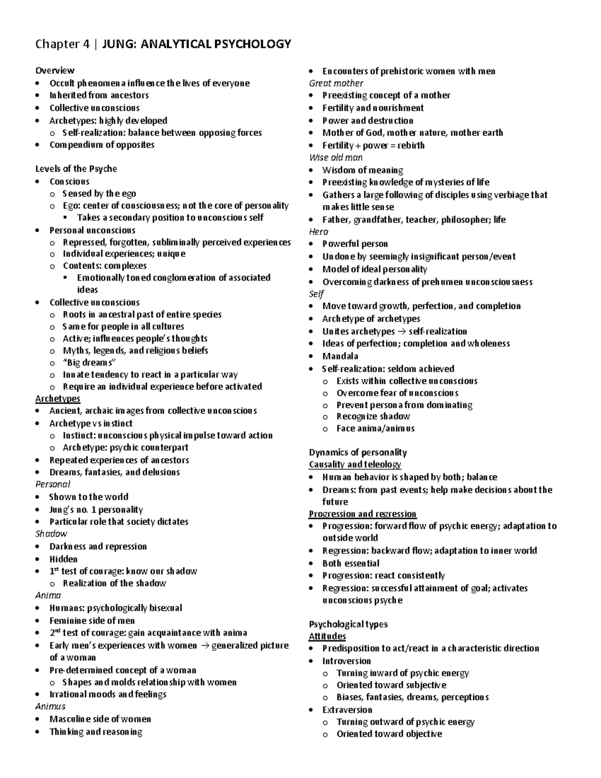 feist-chapter-4-summary-theories-of-personality-chapter-4-jung