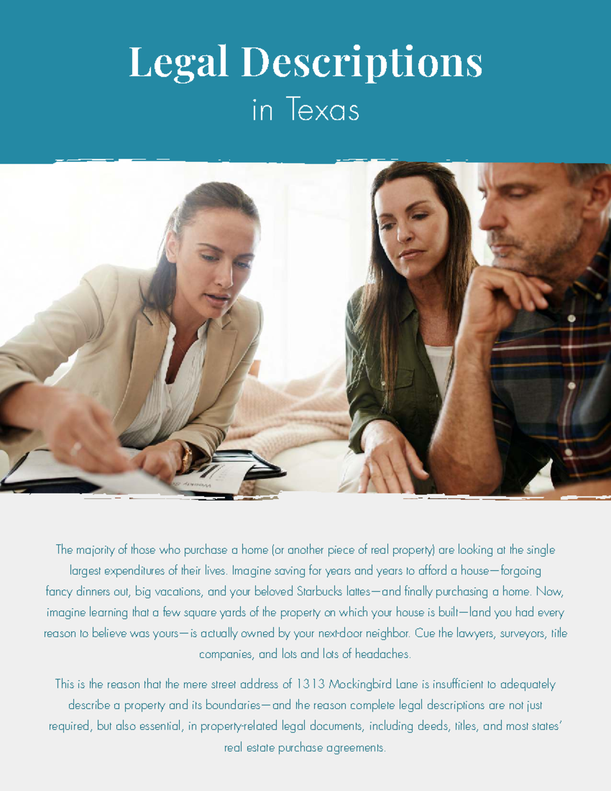 Legal Descriptions in Texas: A Comprehensive Handbook for Real Estate ...