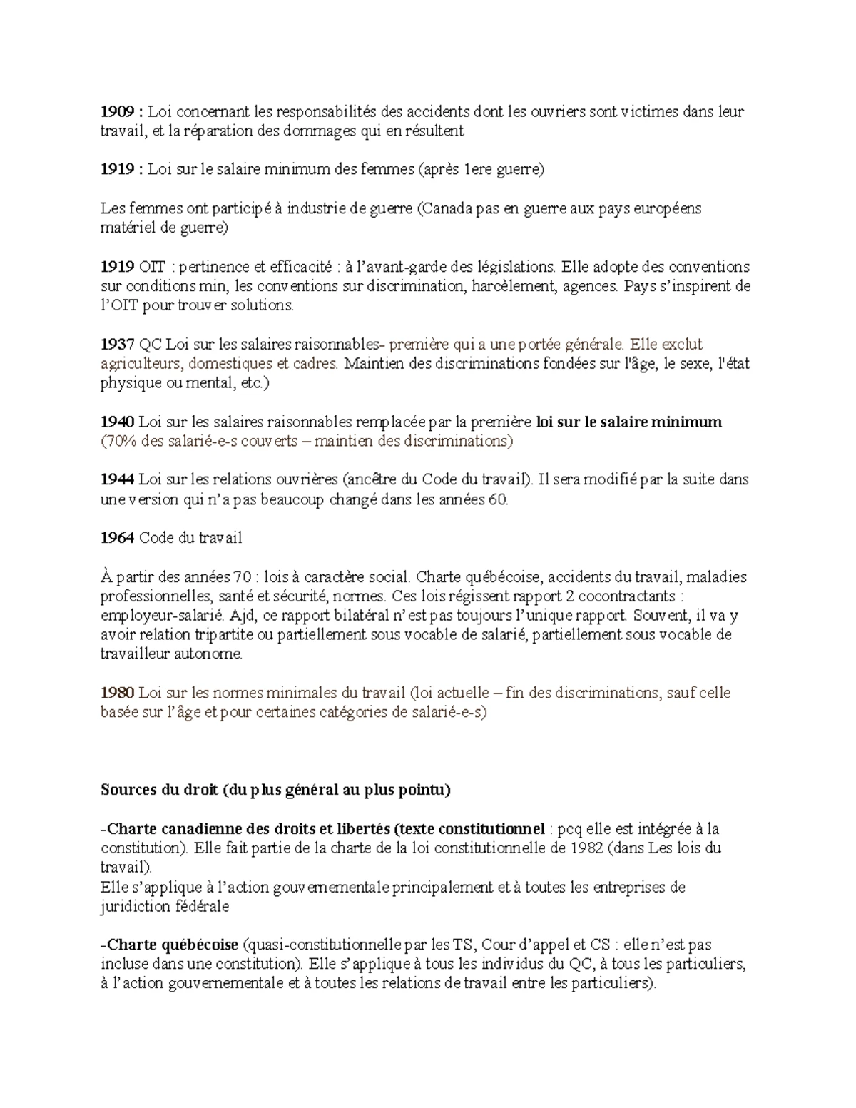 Tessier Ltée v. Québec (CSST) - Constitutional Law Analysis 2012 - Studocu