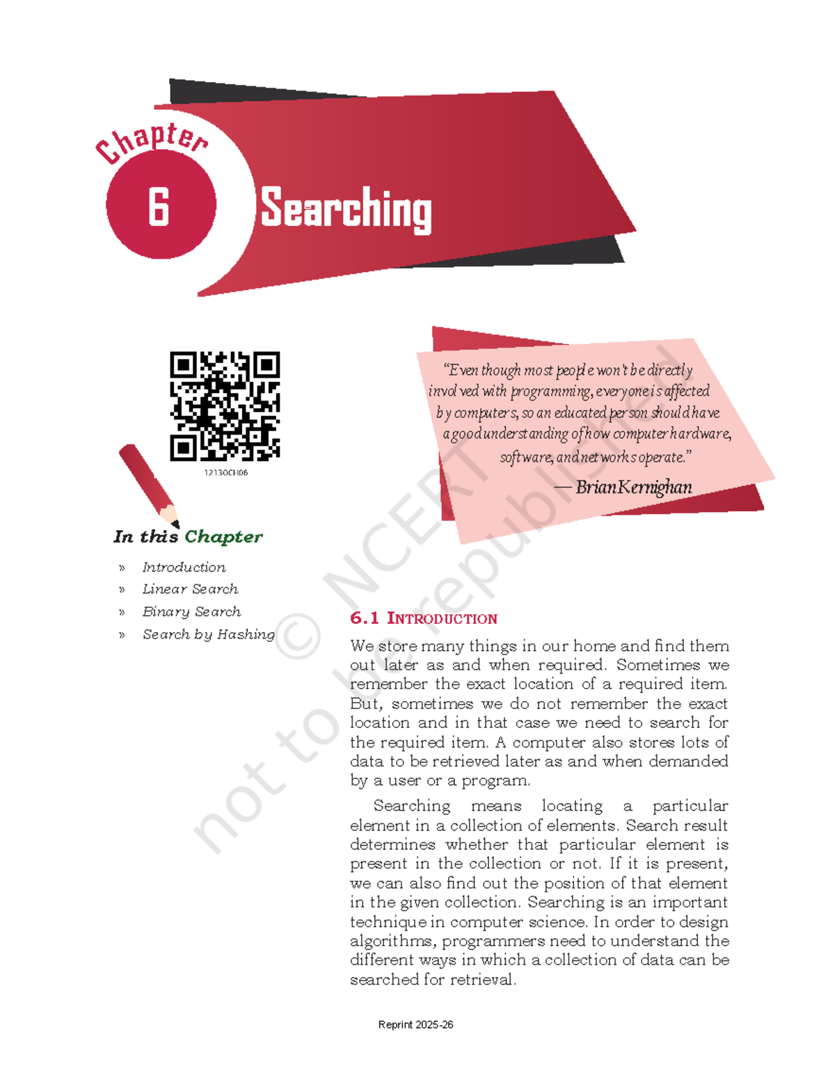 Searching Techniques in Computer Science - PUC2 Chapter 6 Notes - Studocu